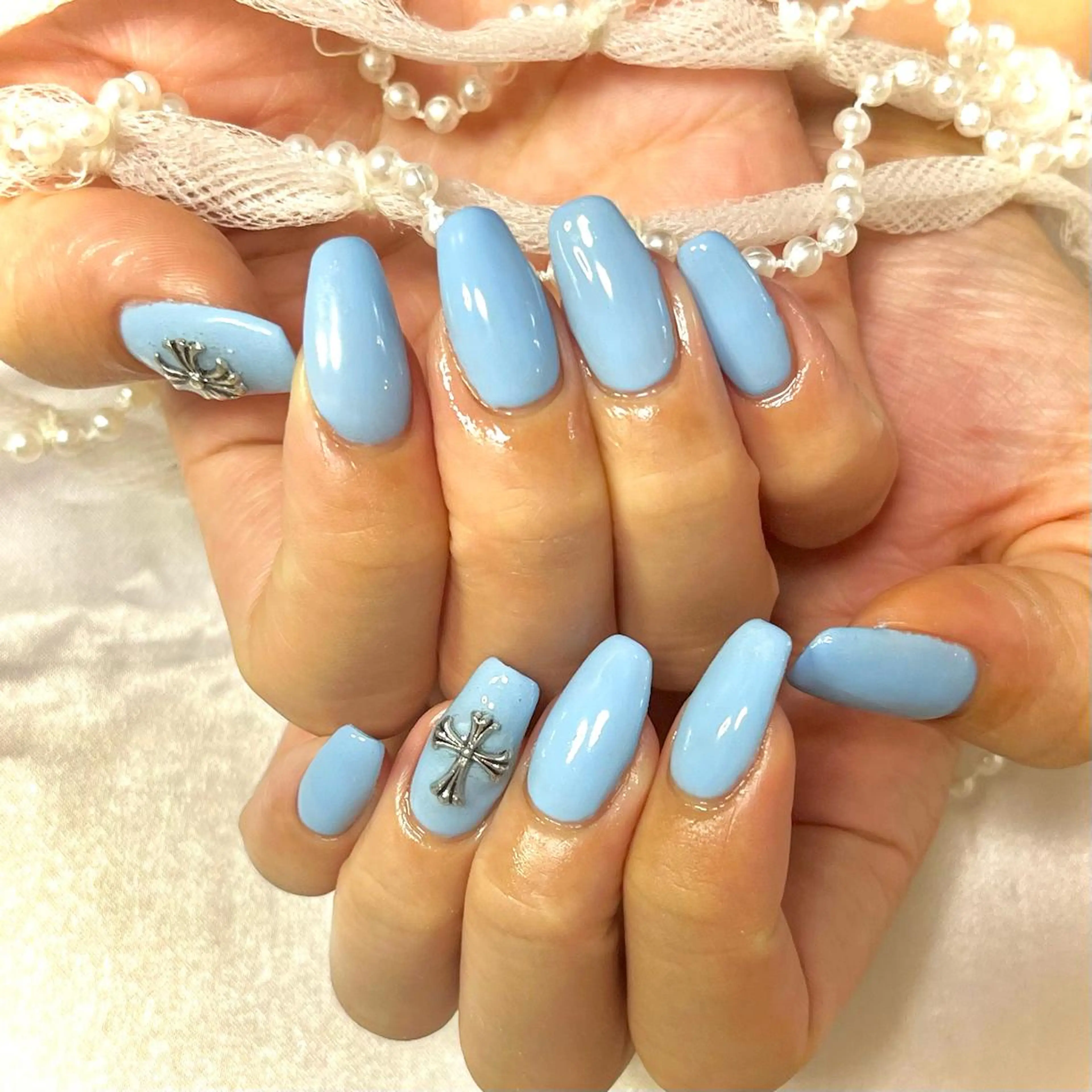 ネイル ワンカラーネイル ハンドネイル 韓国ネイル💠 Tomoのネイルデザイン