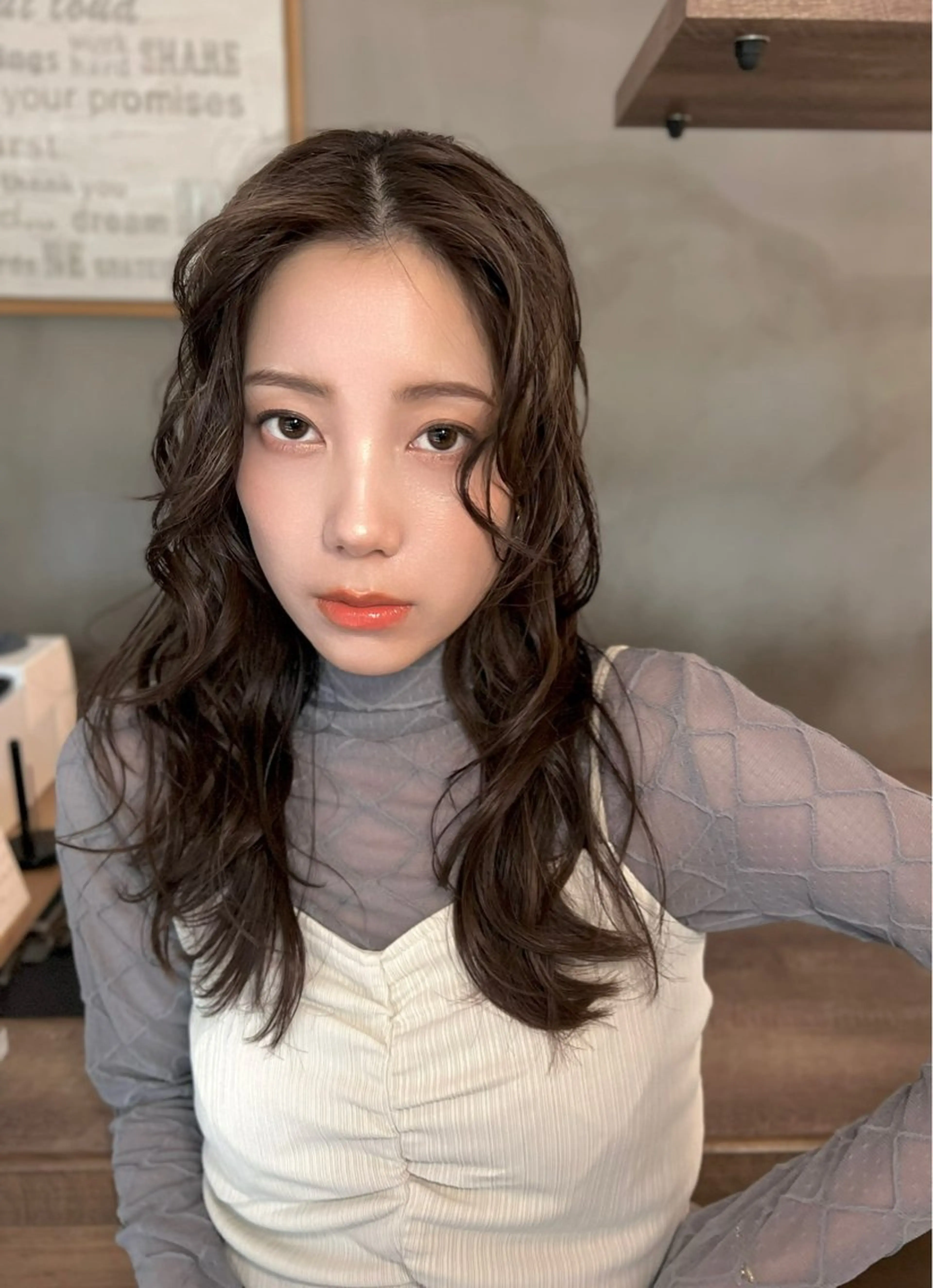 セミロング [似合う小顔カット] 🪽MUNi恵比寿のヘアスタイル