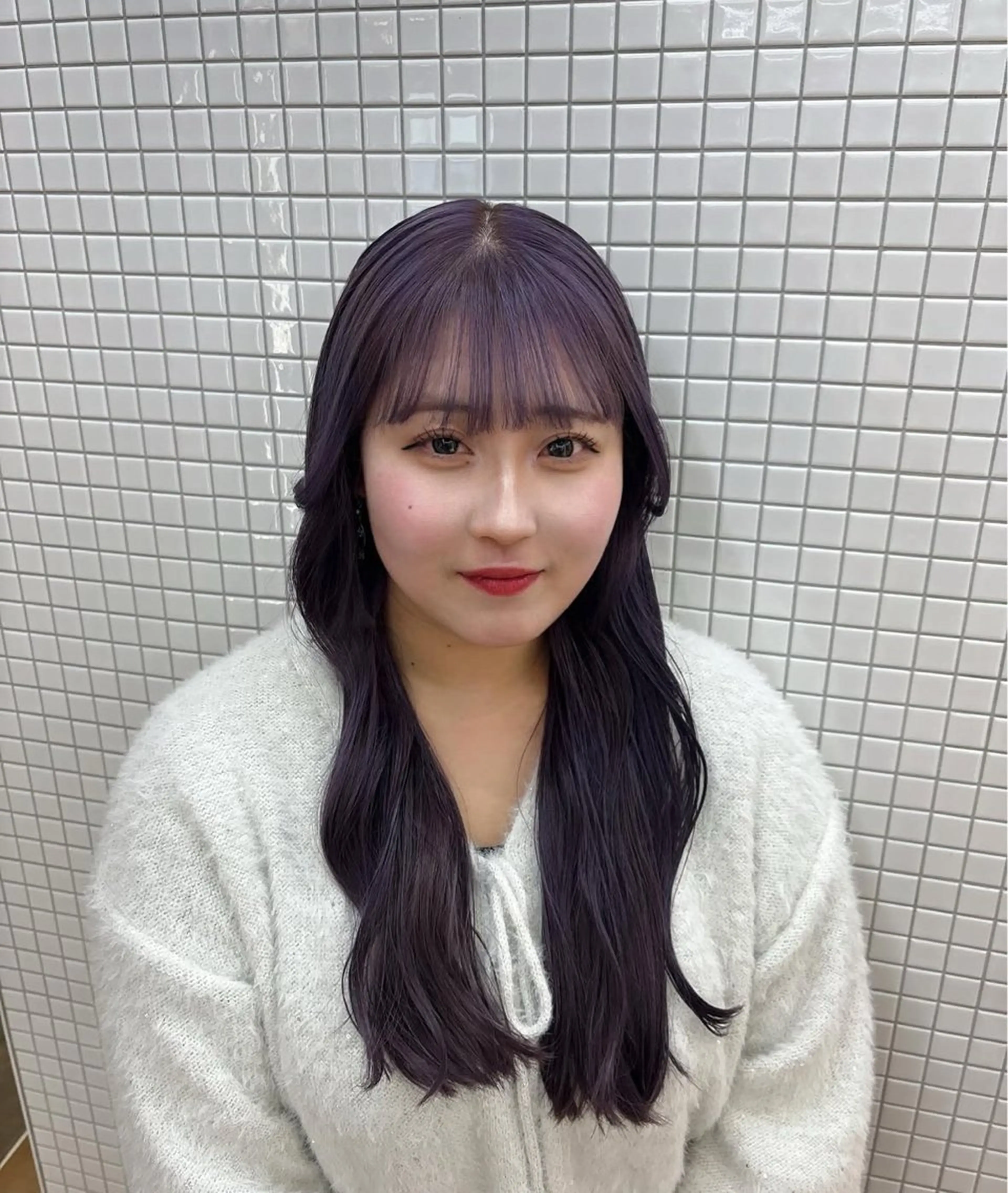 ロング PANOLA下北沢 中川夢菜のヘアスタイル