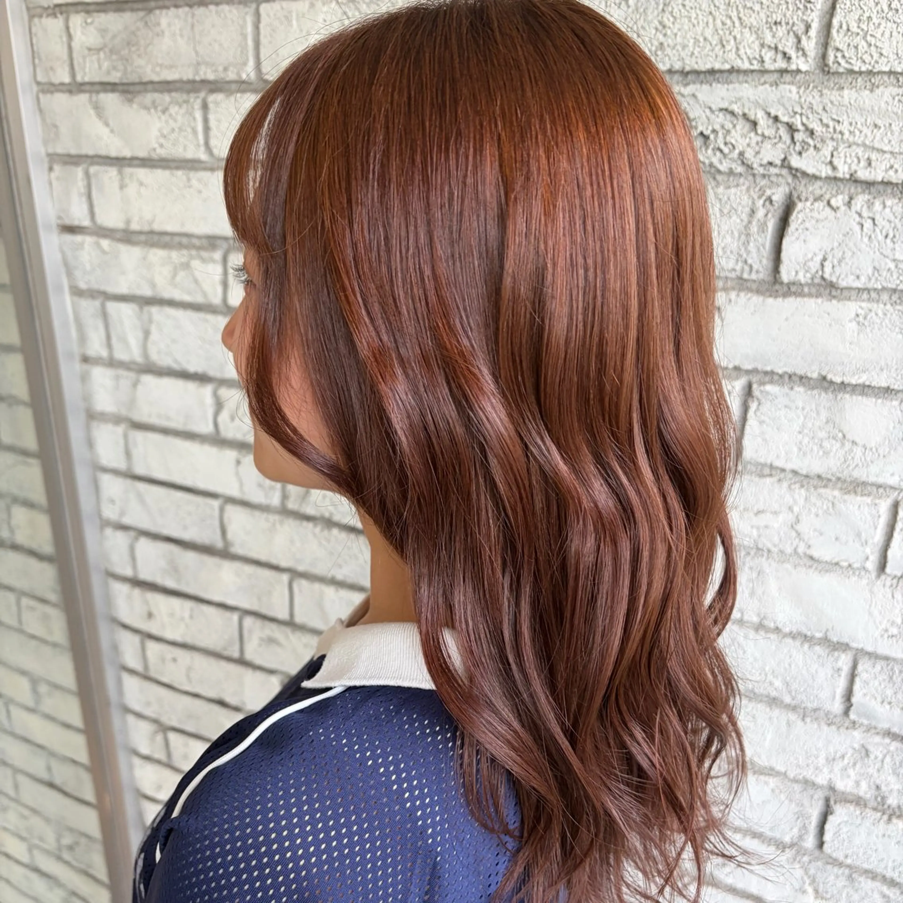 カラー はらだ まおのヘアスタイル