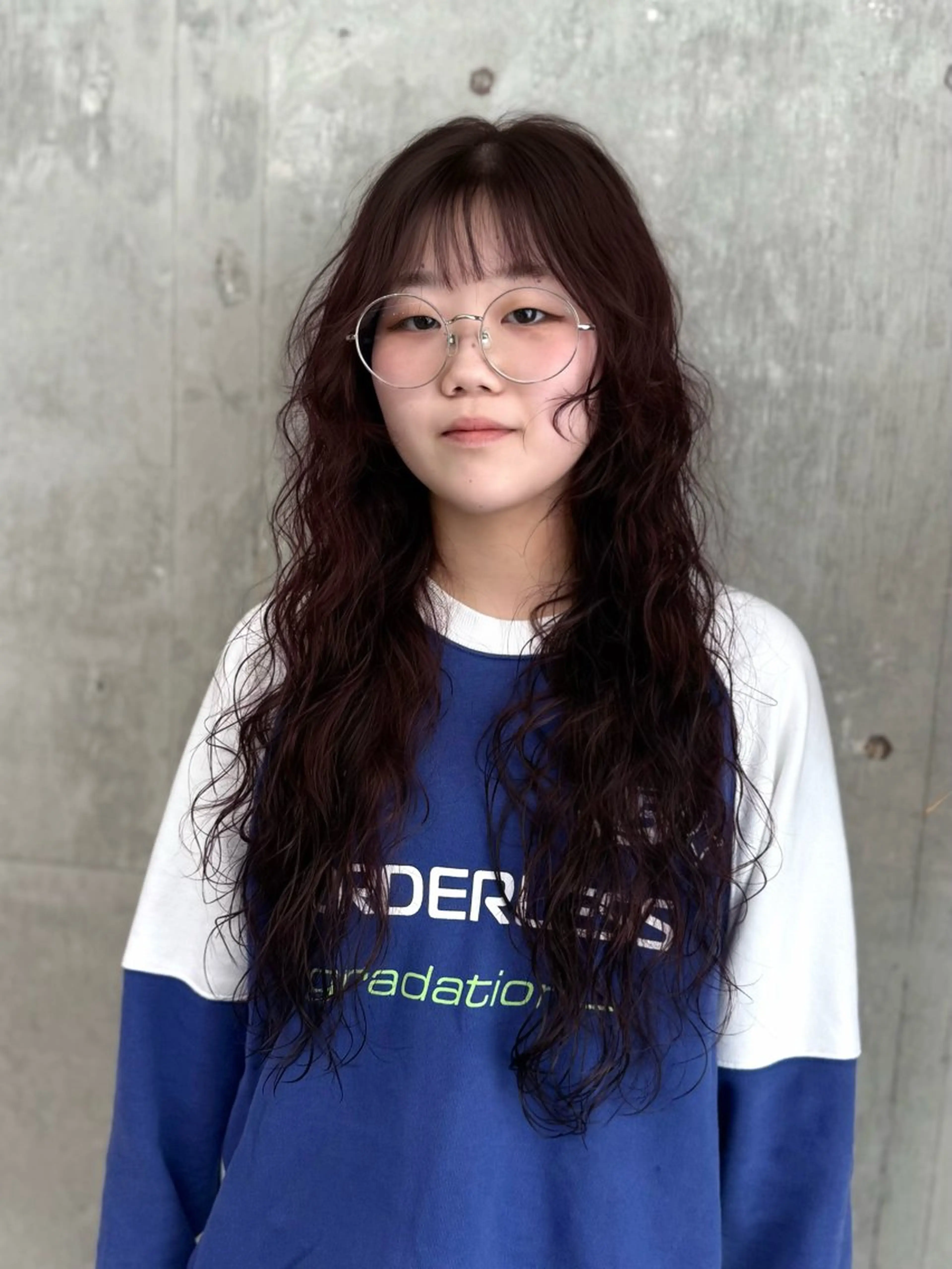 カット+コールドパーマ+カラー+マスクトリートメント(髪質改善/名古屋/名駅/レイヤー)の写真