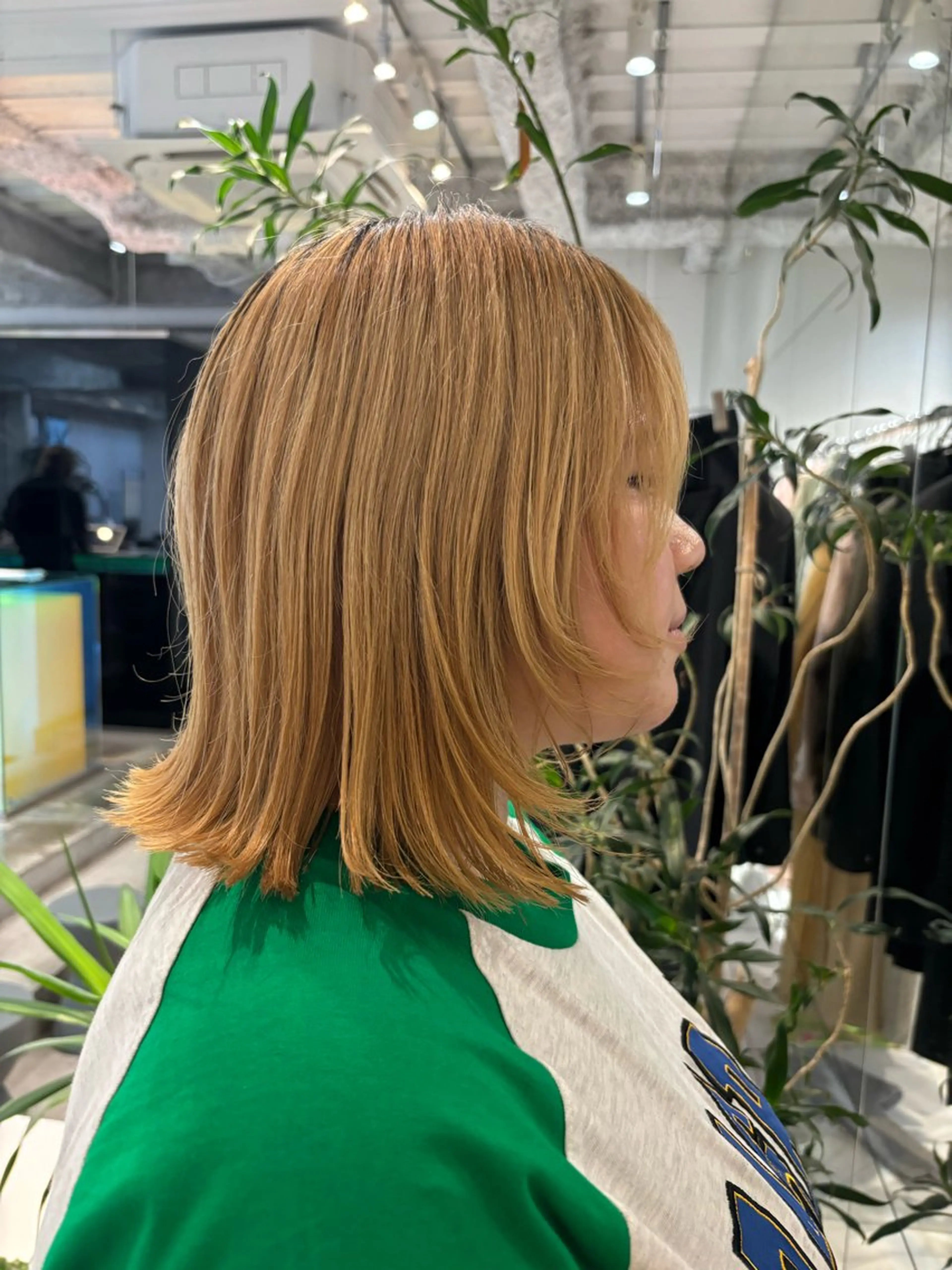 ミディアム ANY/須田麻人 /パーマスタイルのヘアスタイル