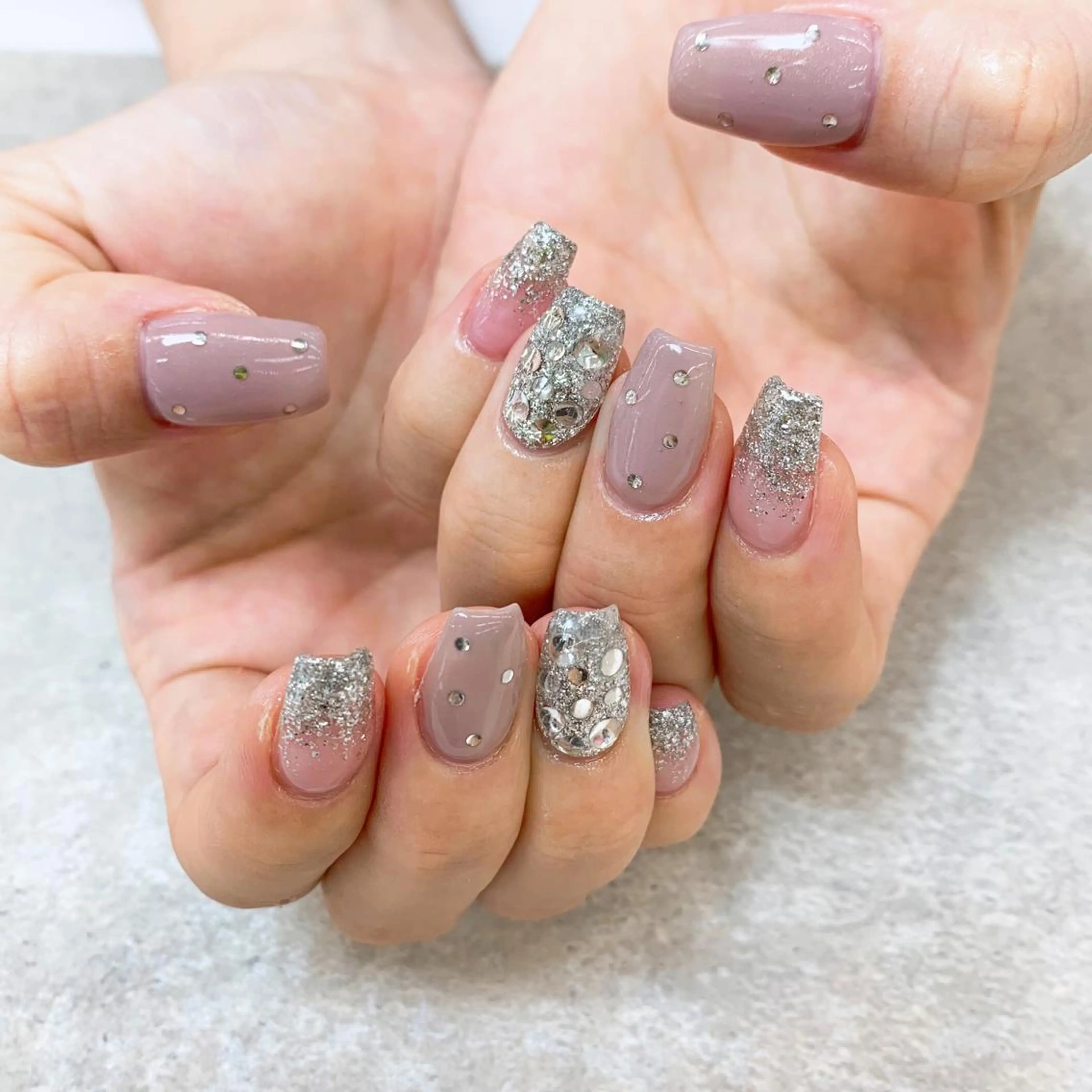 ネイル ⭐︎休業中の練習⭐︎ JNA認定講師髙橋のネイルデザイン