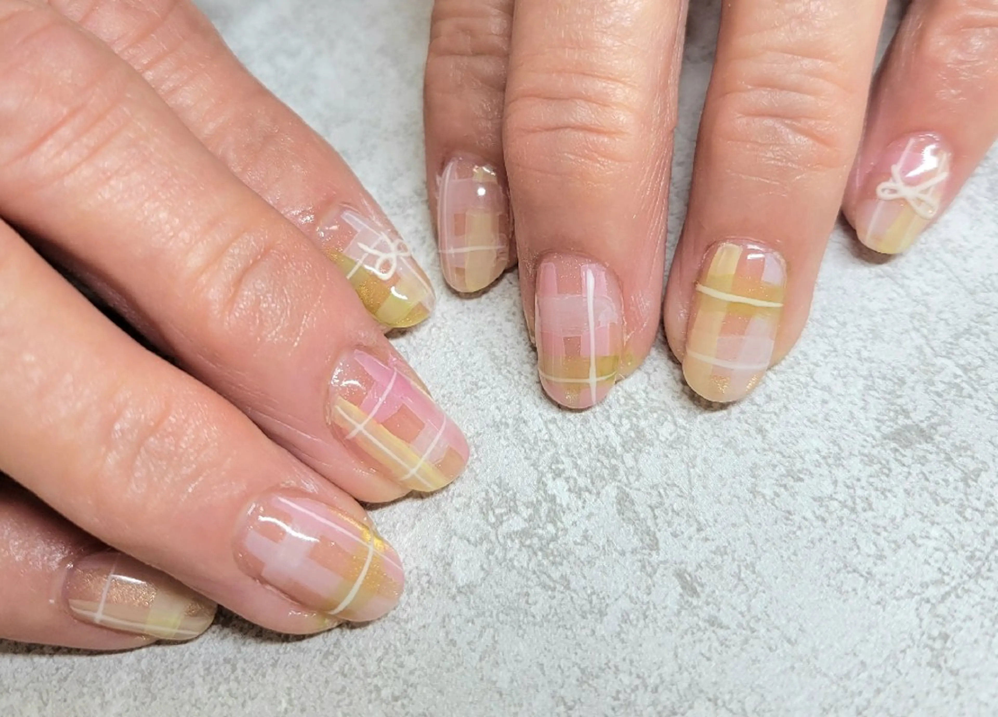 ネイル アートネイル 春ネイル nail room  eu.  Hiroeのネイルデザイン