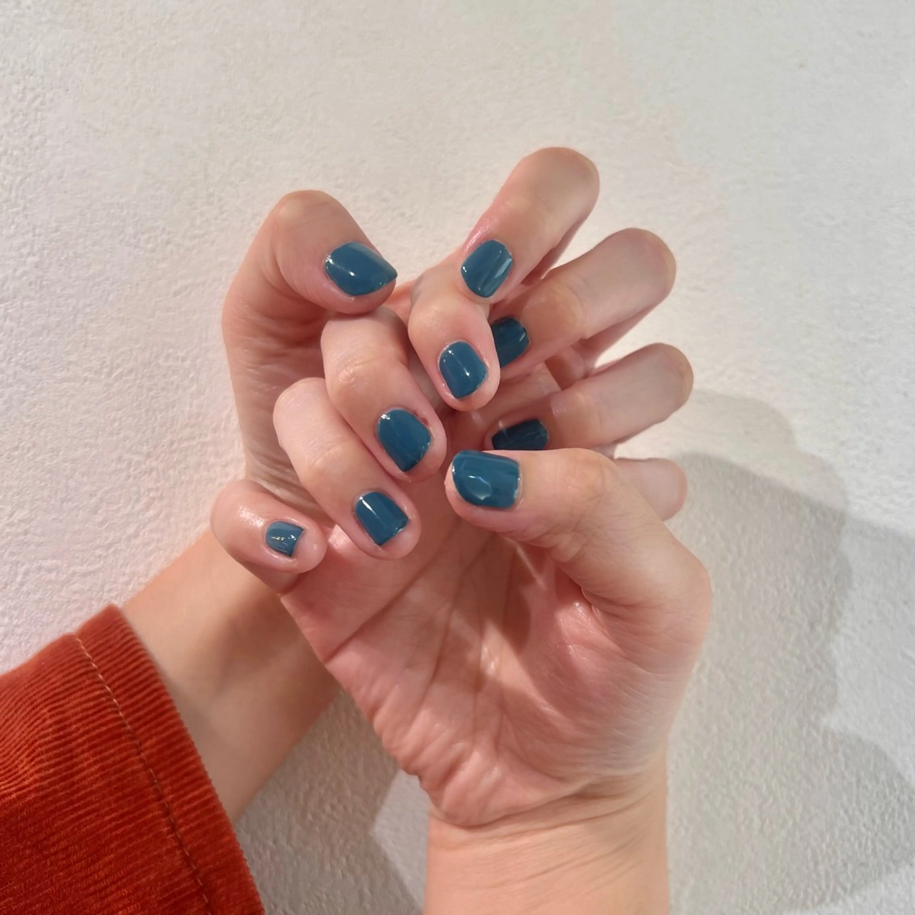 ネイル ジェルネイル ワンカラーネイル パラジェル 冬ネイル 𝙎𝙚𝙞𝙧𝙖 ☆カット/パーマのヘアスタイル