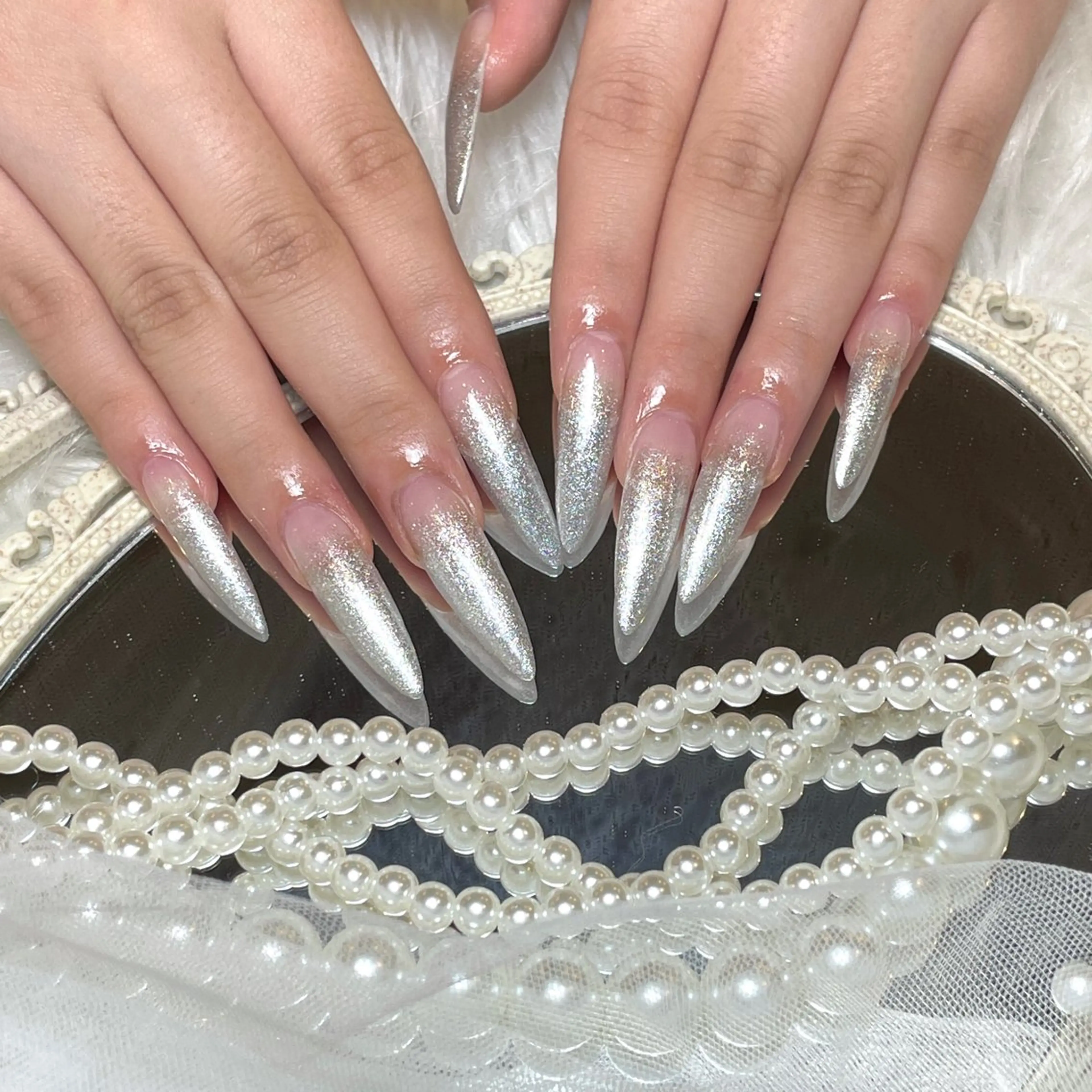 ネイル ハンドネイル yurika 🌷.*･ﾟのネイルデザイン