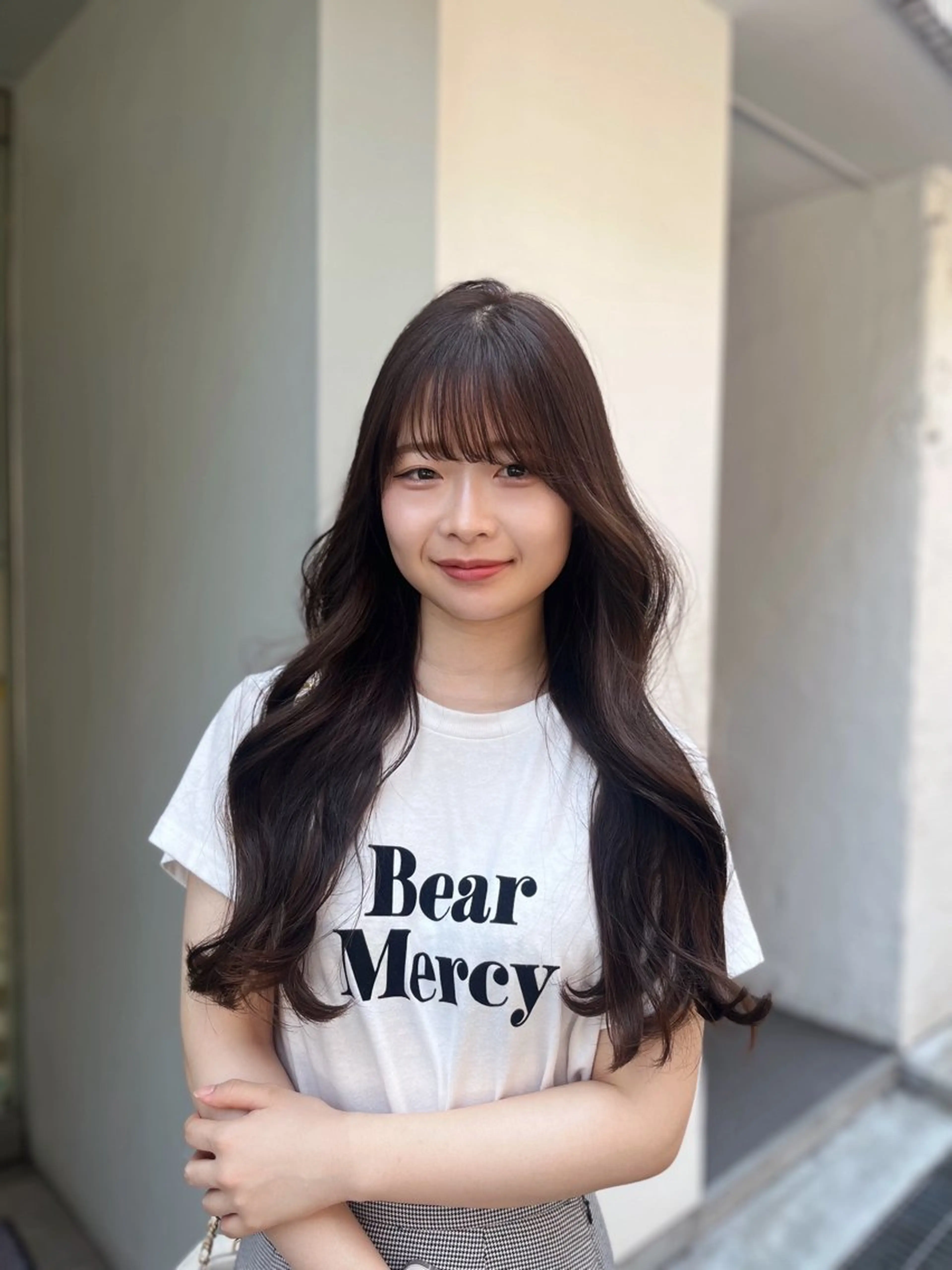 ロング カラー ブラウンカラー 梅田酸性縮毛矯正/ 韓国ヘア/ユナ🩰のヘアスタイル