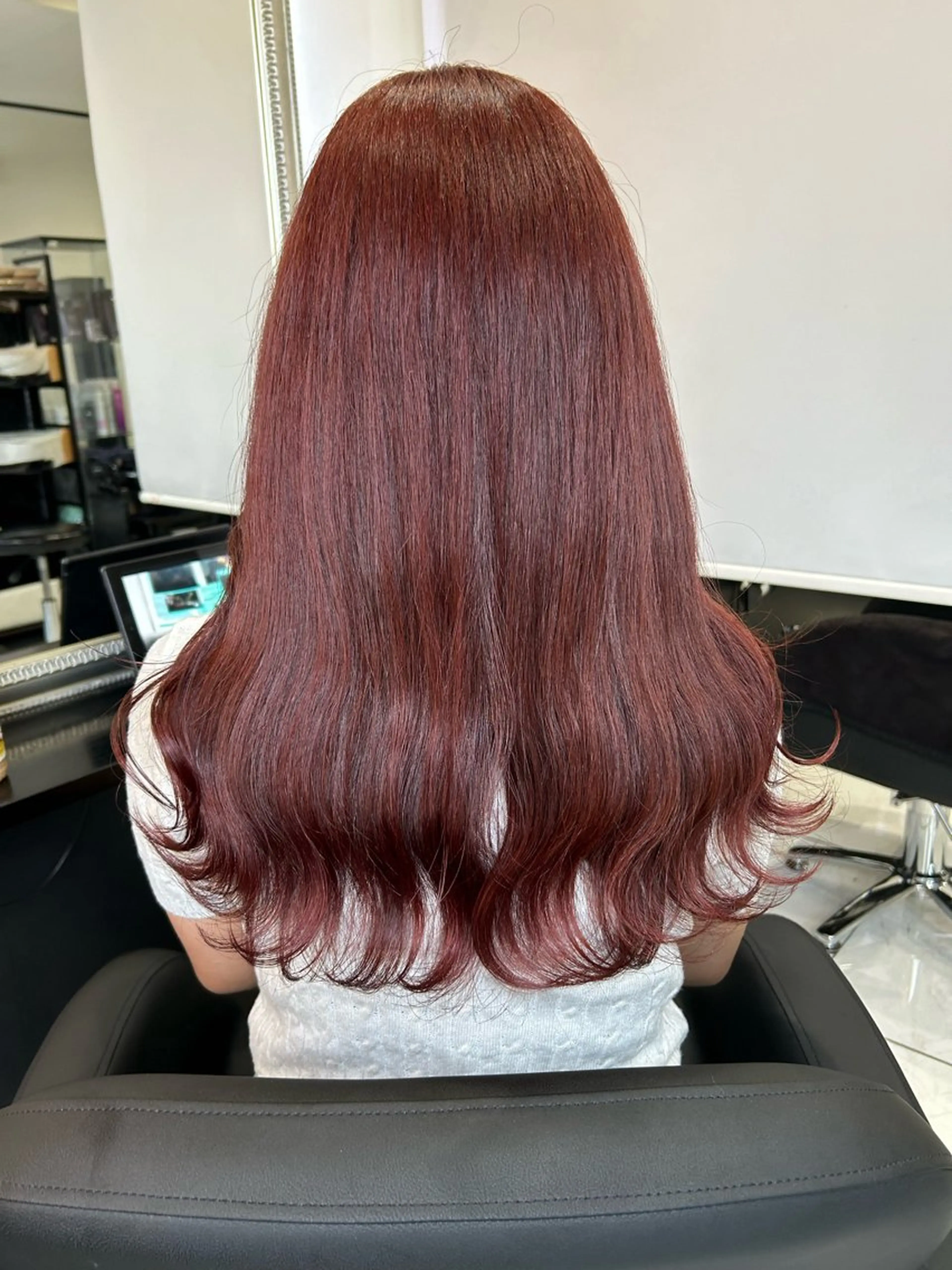 セミロング ヘアカラー トリートメント エクステ HIYORI🌺 /ジェルムのヘアスタイル