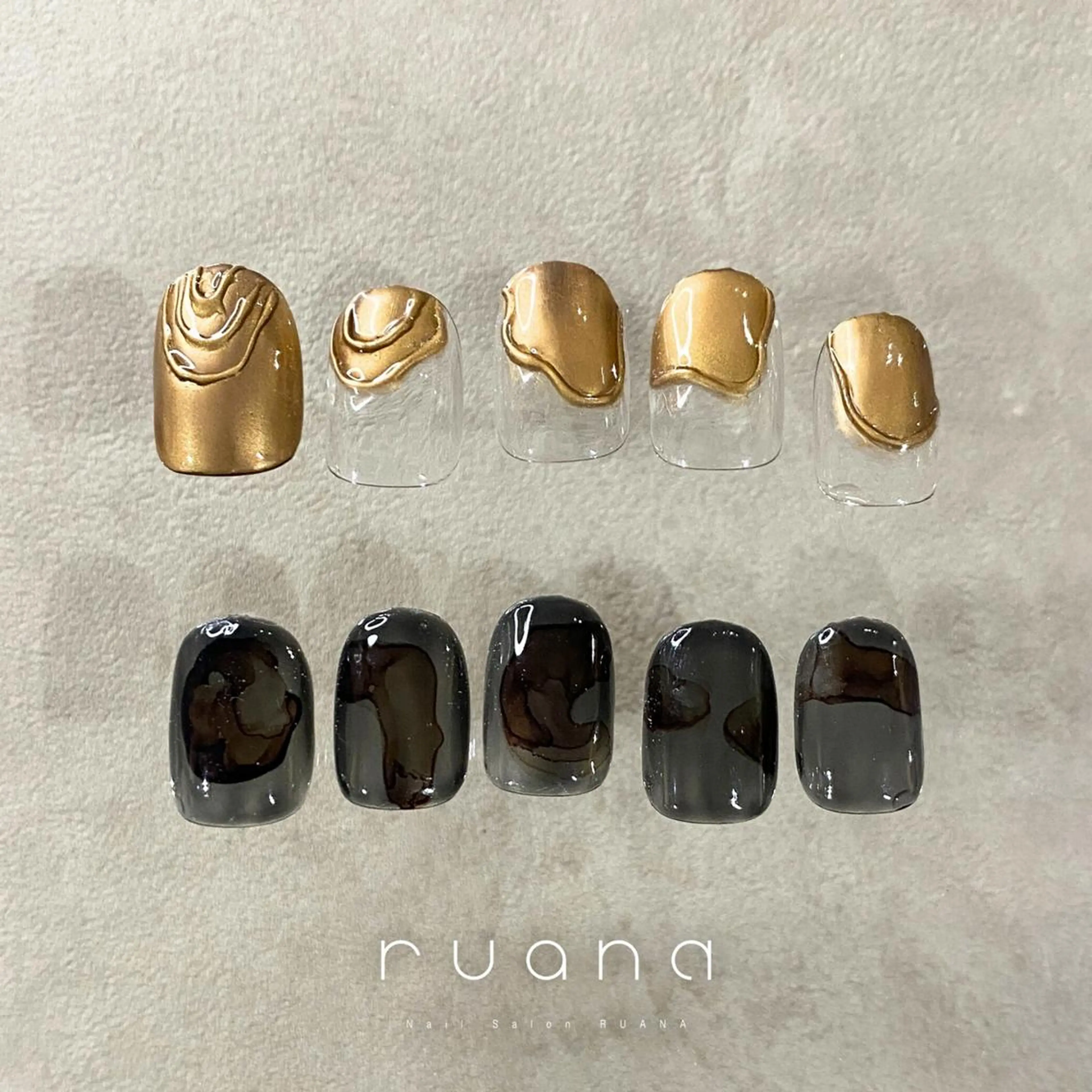 ネイル 藤元 日々和のネイルデザイン