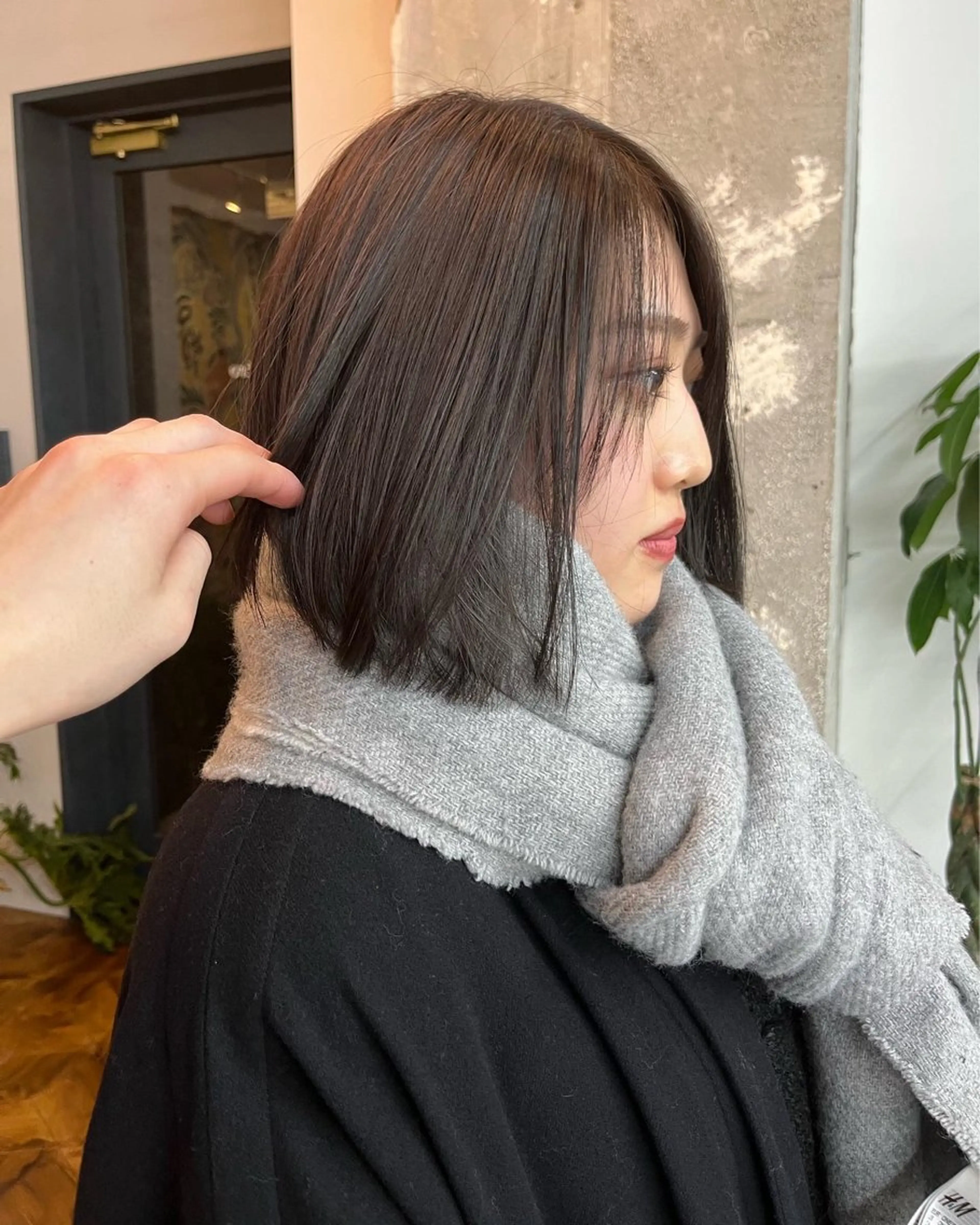 ミディアム ハシモトタケル🌿 ボブ/レイヤーカットのヘアスタイル