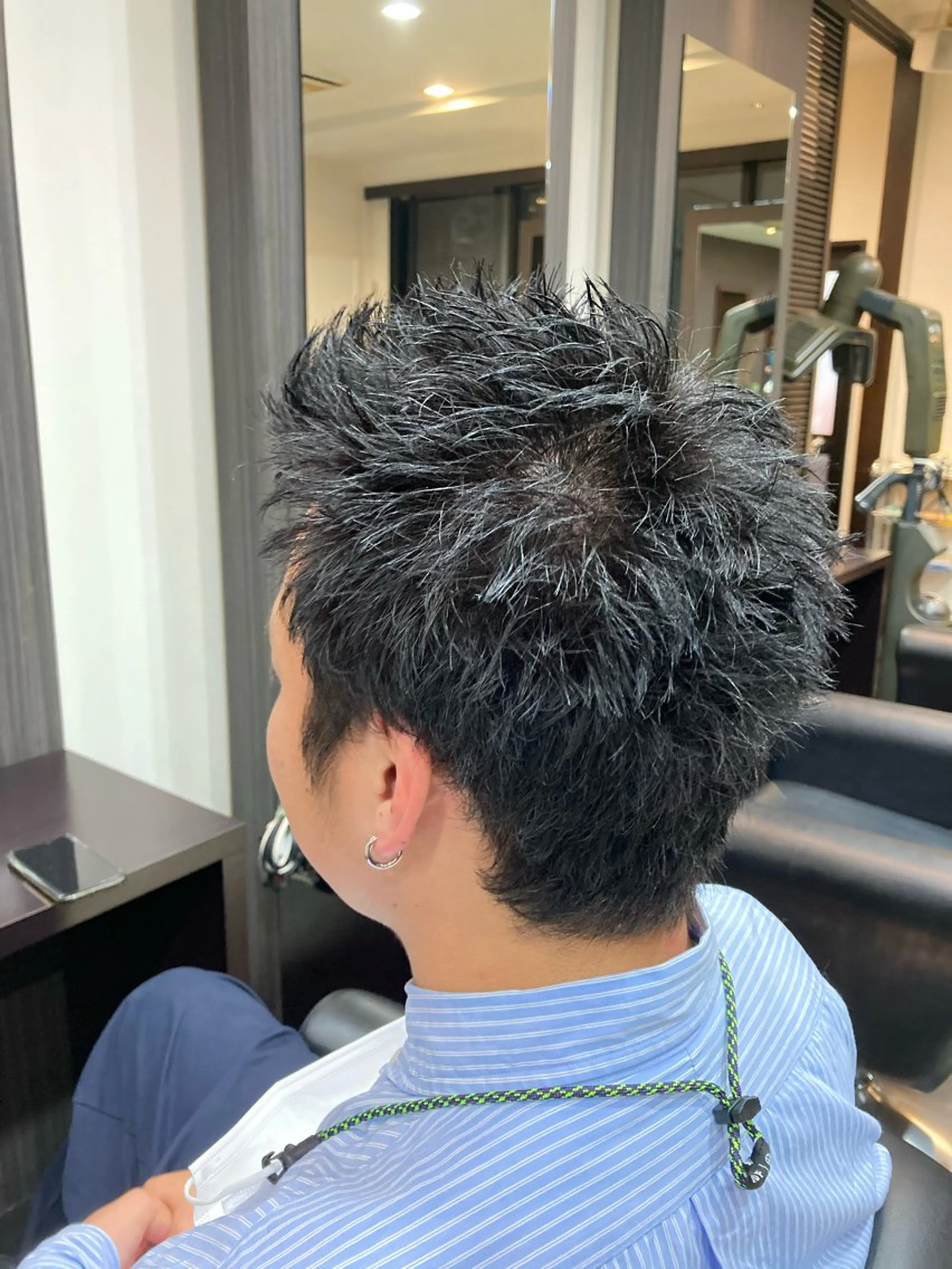 メンズ カット ヘッドスパ 前之園 ひかるのヘアスタイル