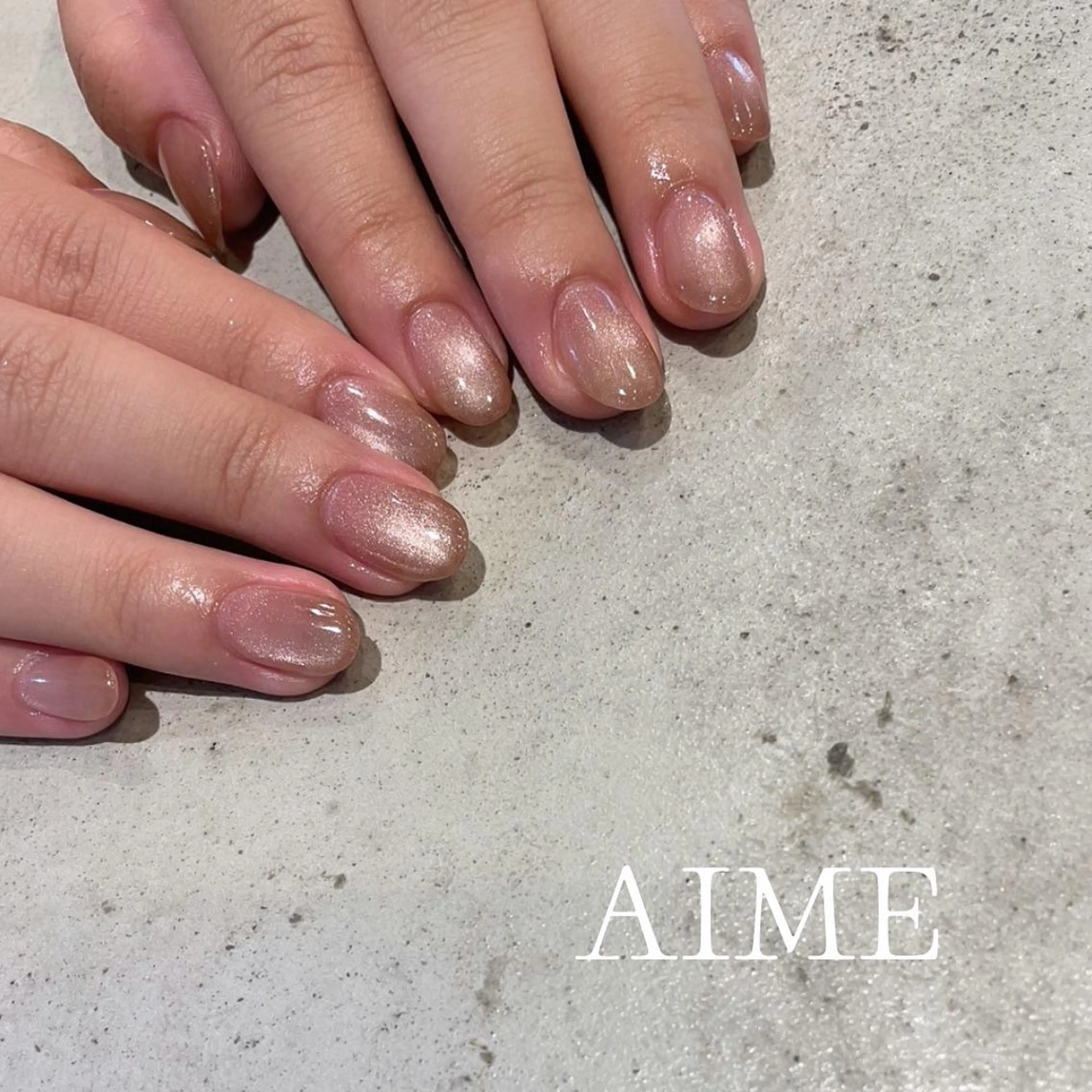 ネイル アートネイル ハンドネイル AIME （momo）のネイルデザイン