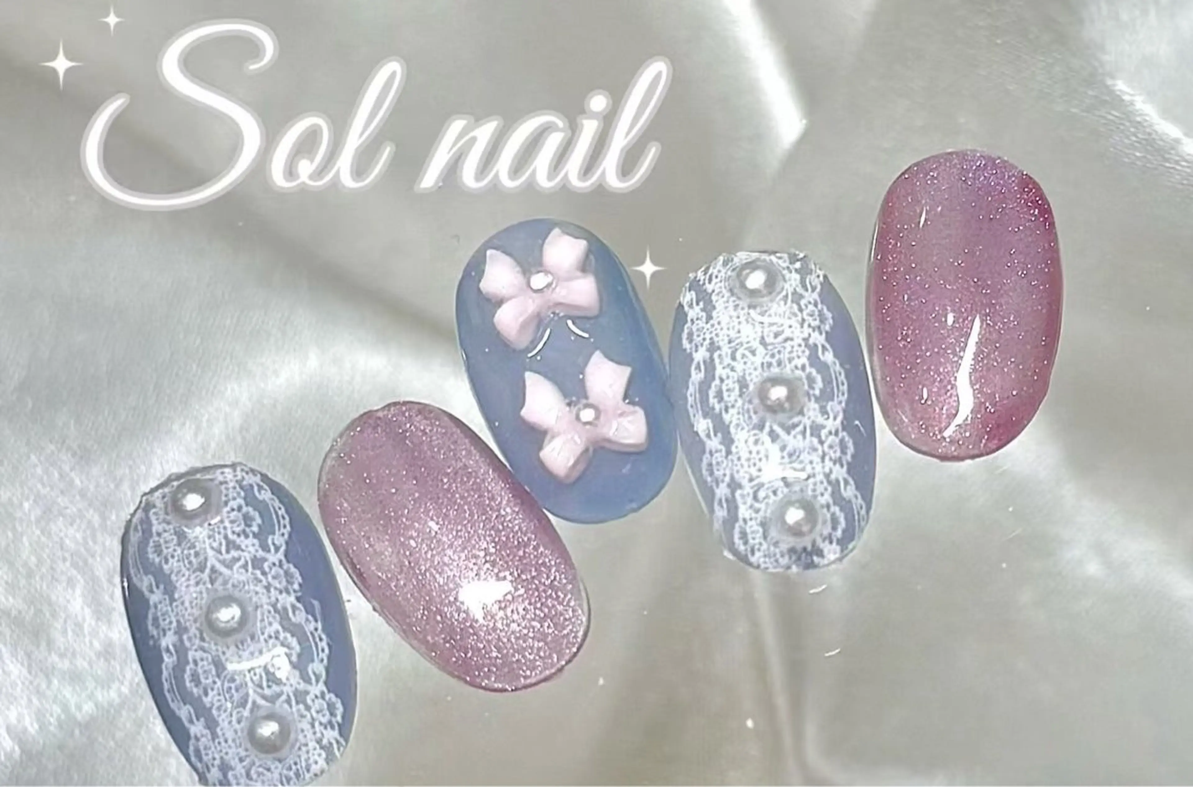 ネイル ハンドネイル ソルネイル所属・ソルネイル ナナのネイルデザイン