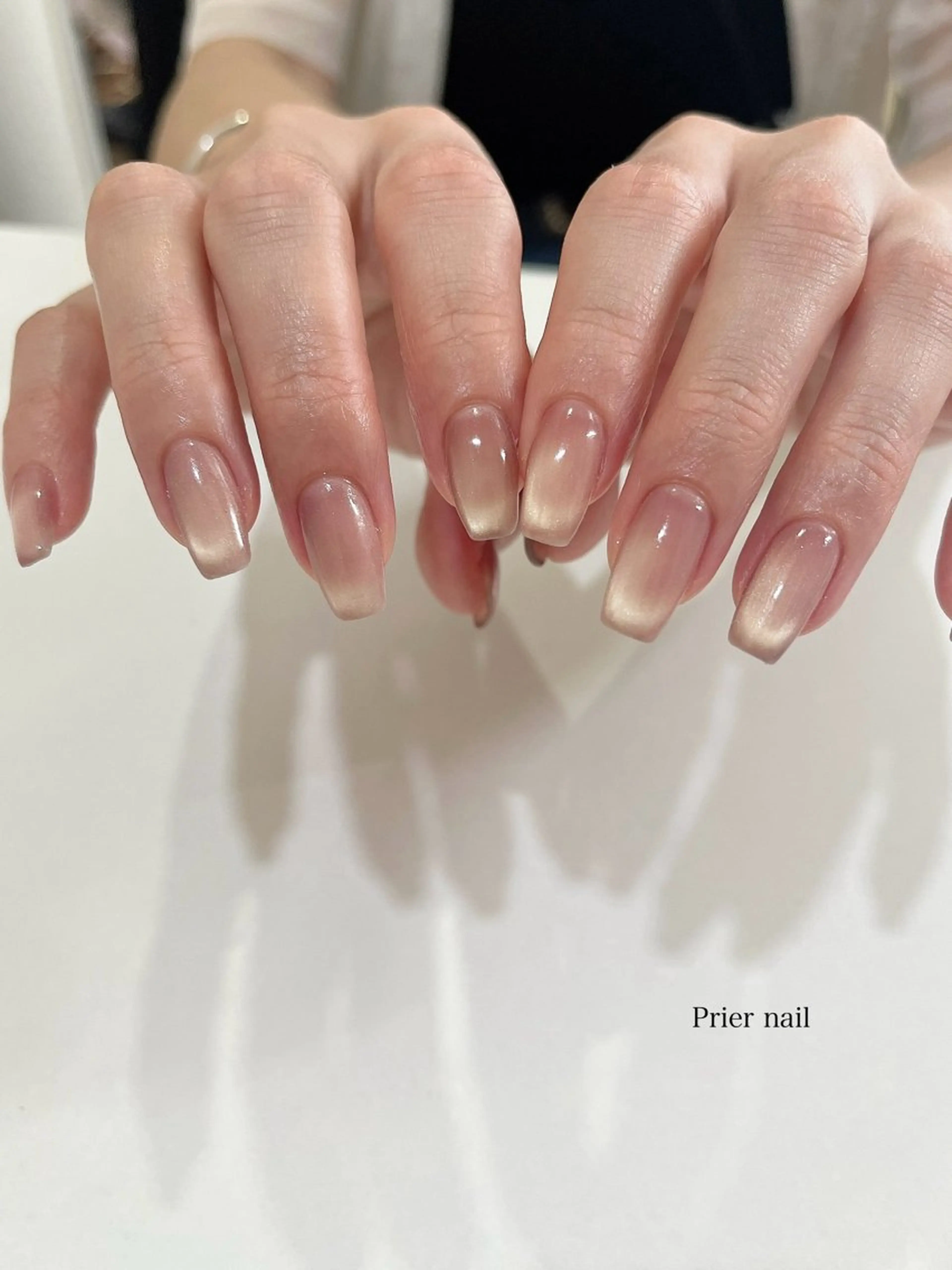 ネイル マグネットネイル Prier×Kew hair所属・Prier nailのネイルデザイン