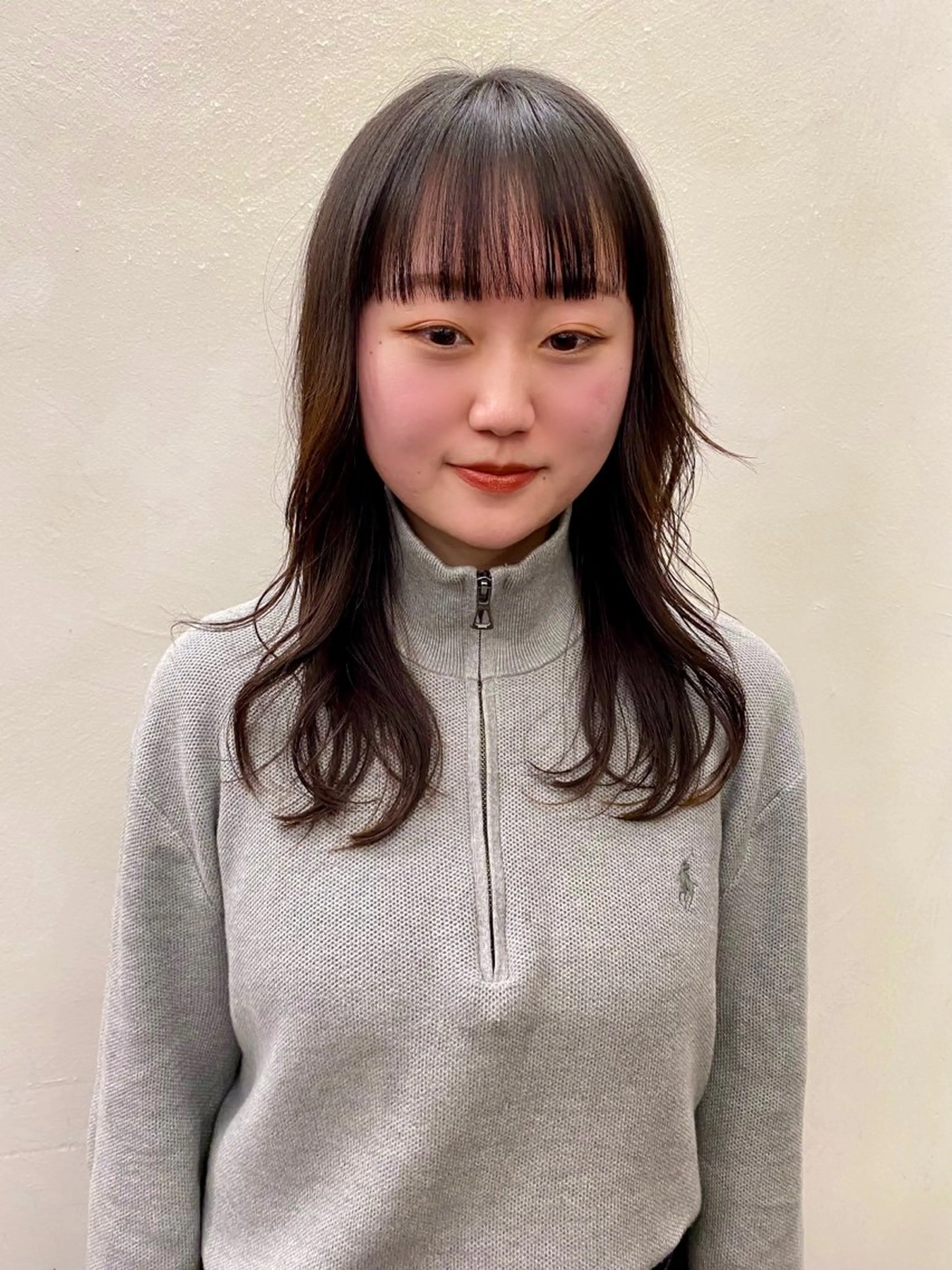 セミロング 似合わせレイヤー/ ニュアンスパーマ高倉のヘアスタイル