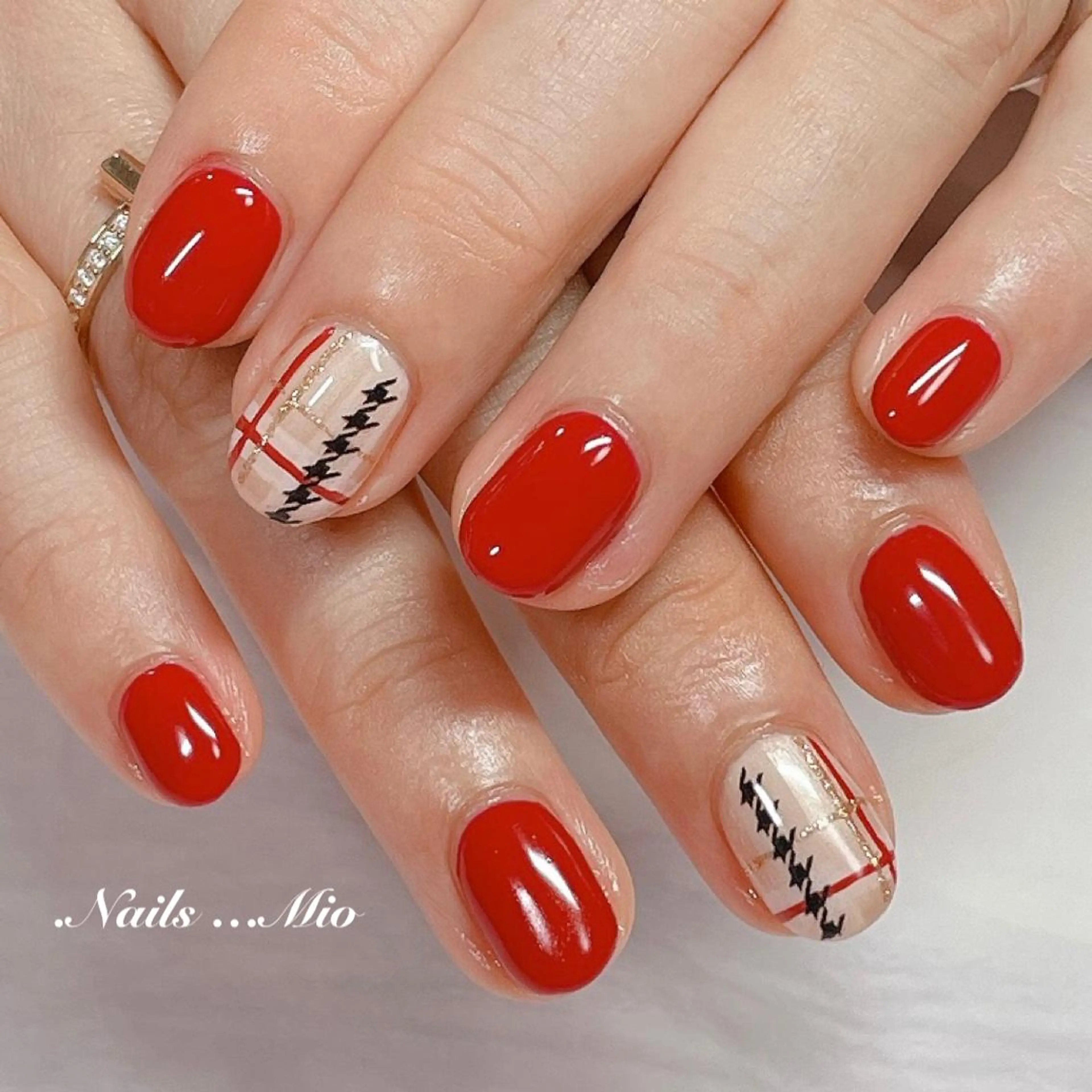 ネイル ジェルネイル .Nails Mio 赤羽西ネイルサロンのネイルデザイン