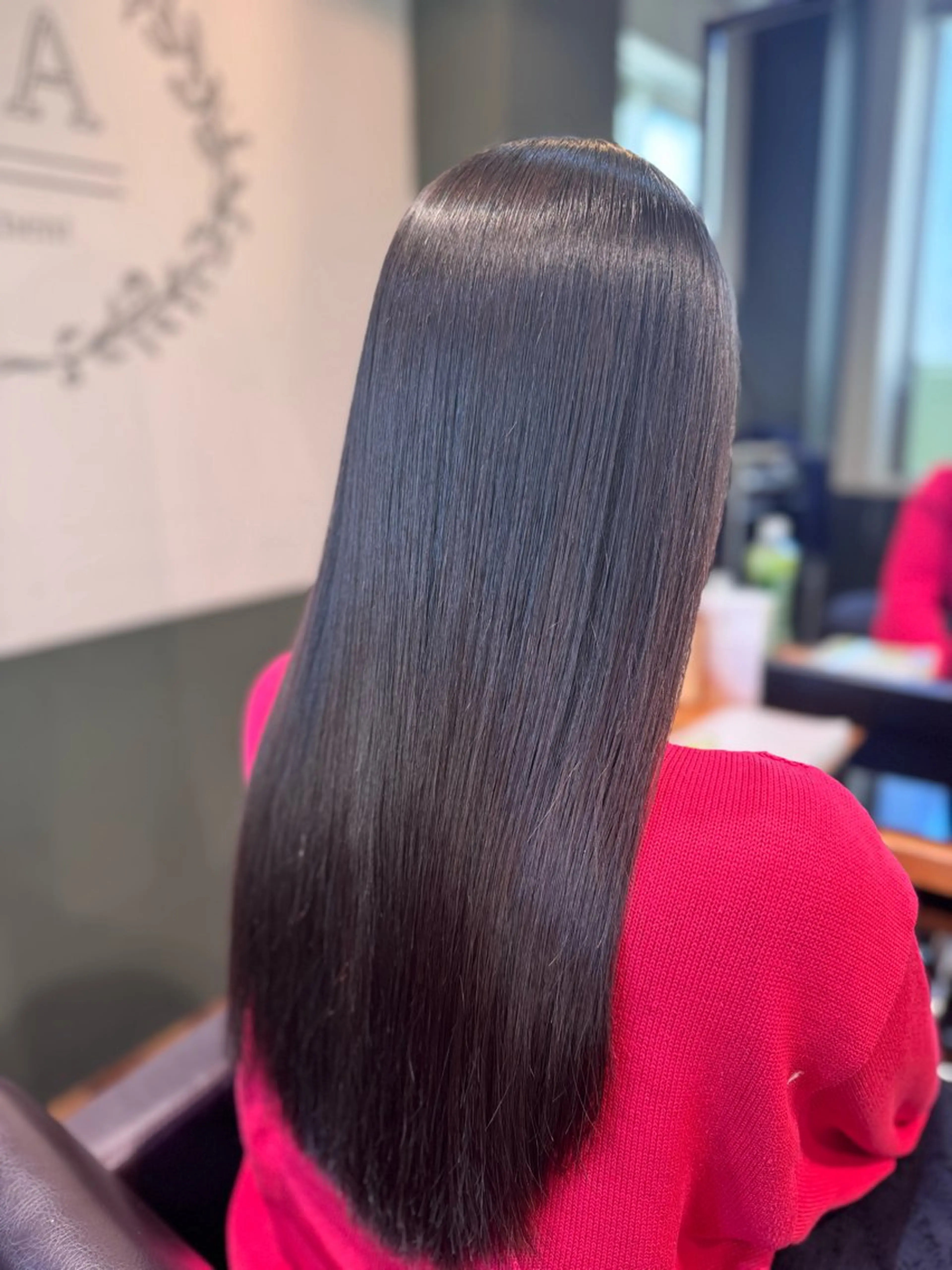 ロング 縮毛矯正 髪質改善 増田のヘアスタイル