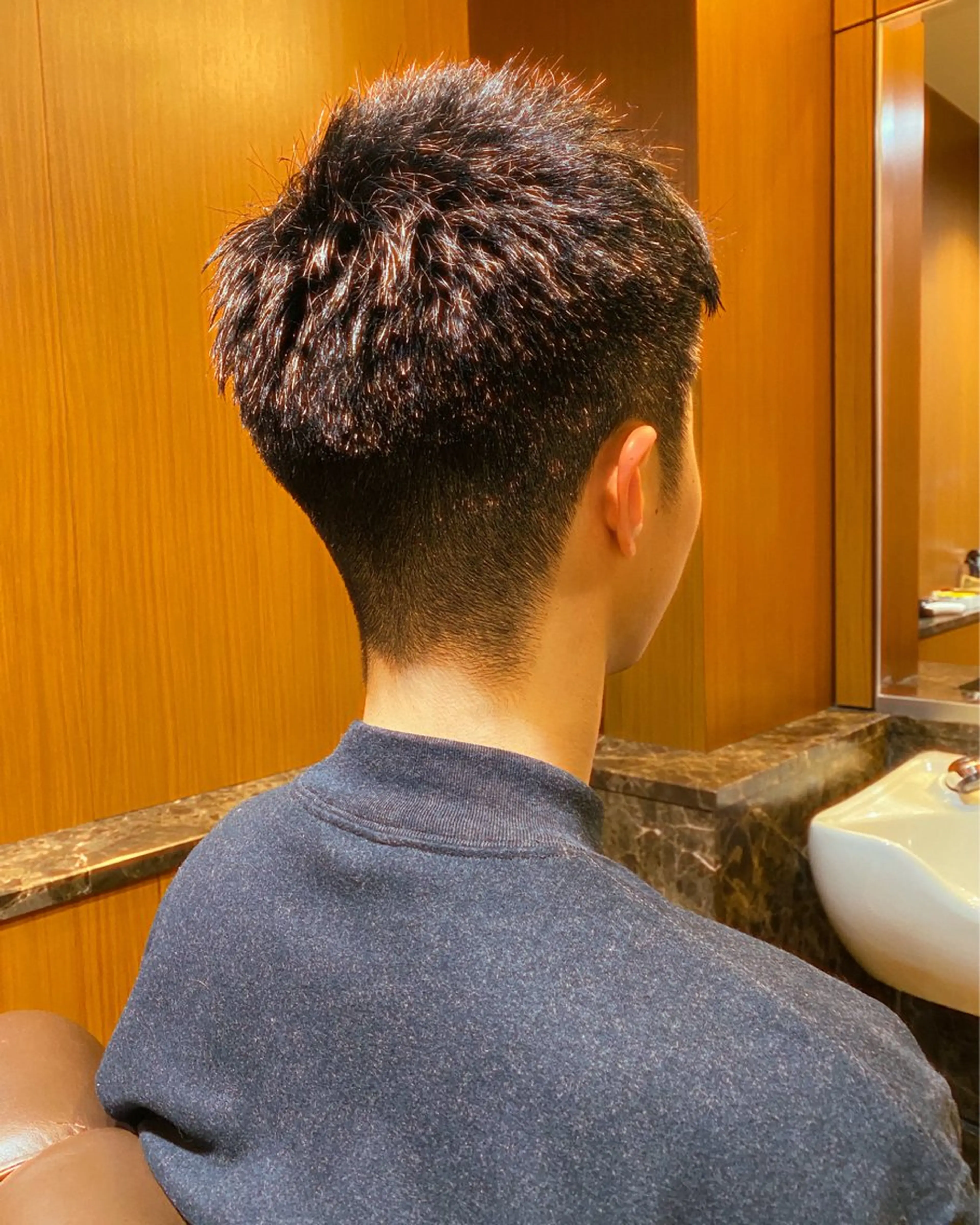 ショート 北川 竜也のヘアスタイル