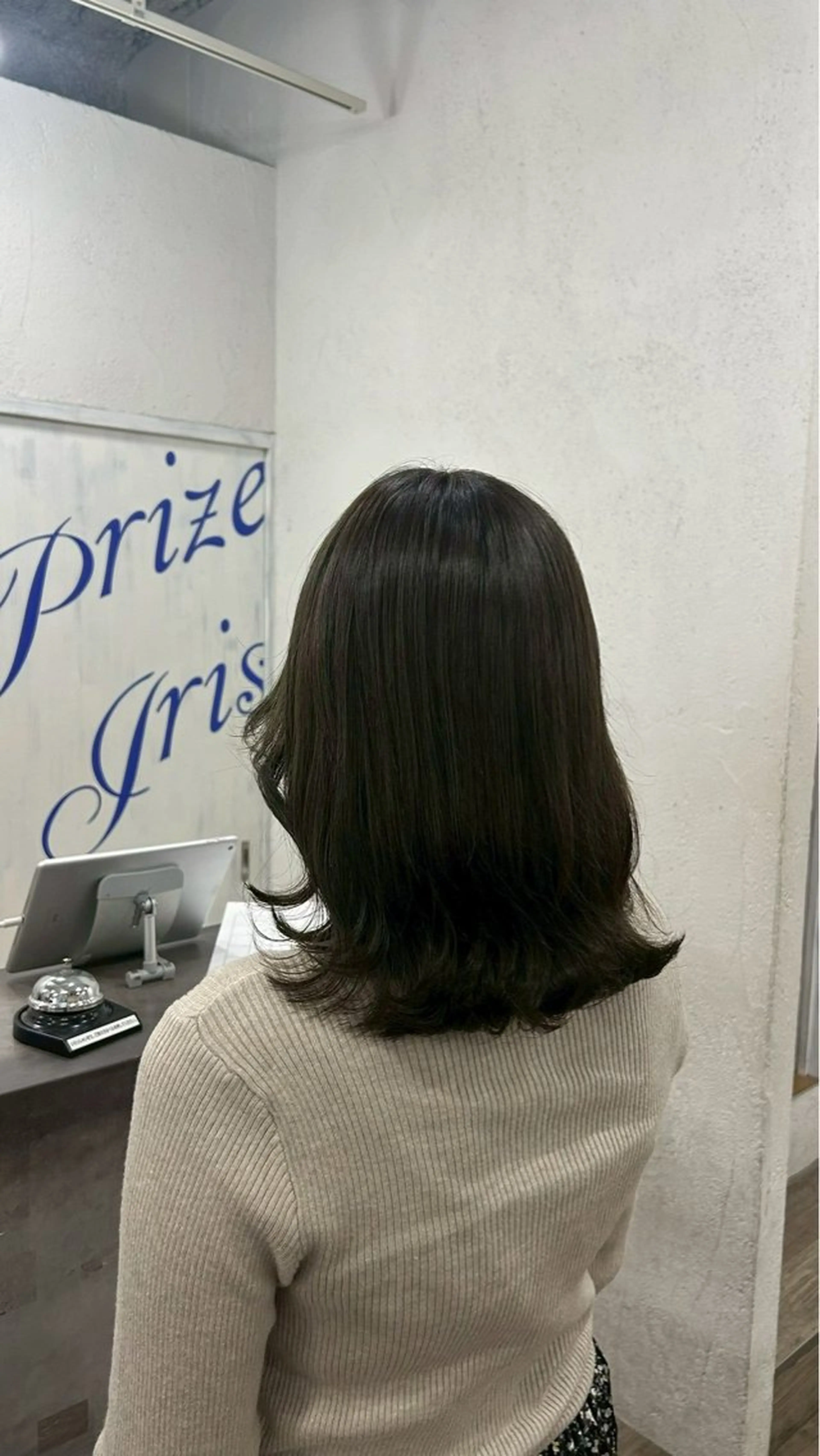 ミディアム カラー 透明感カラー YUKINA 🍒のヘアスタイル