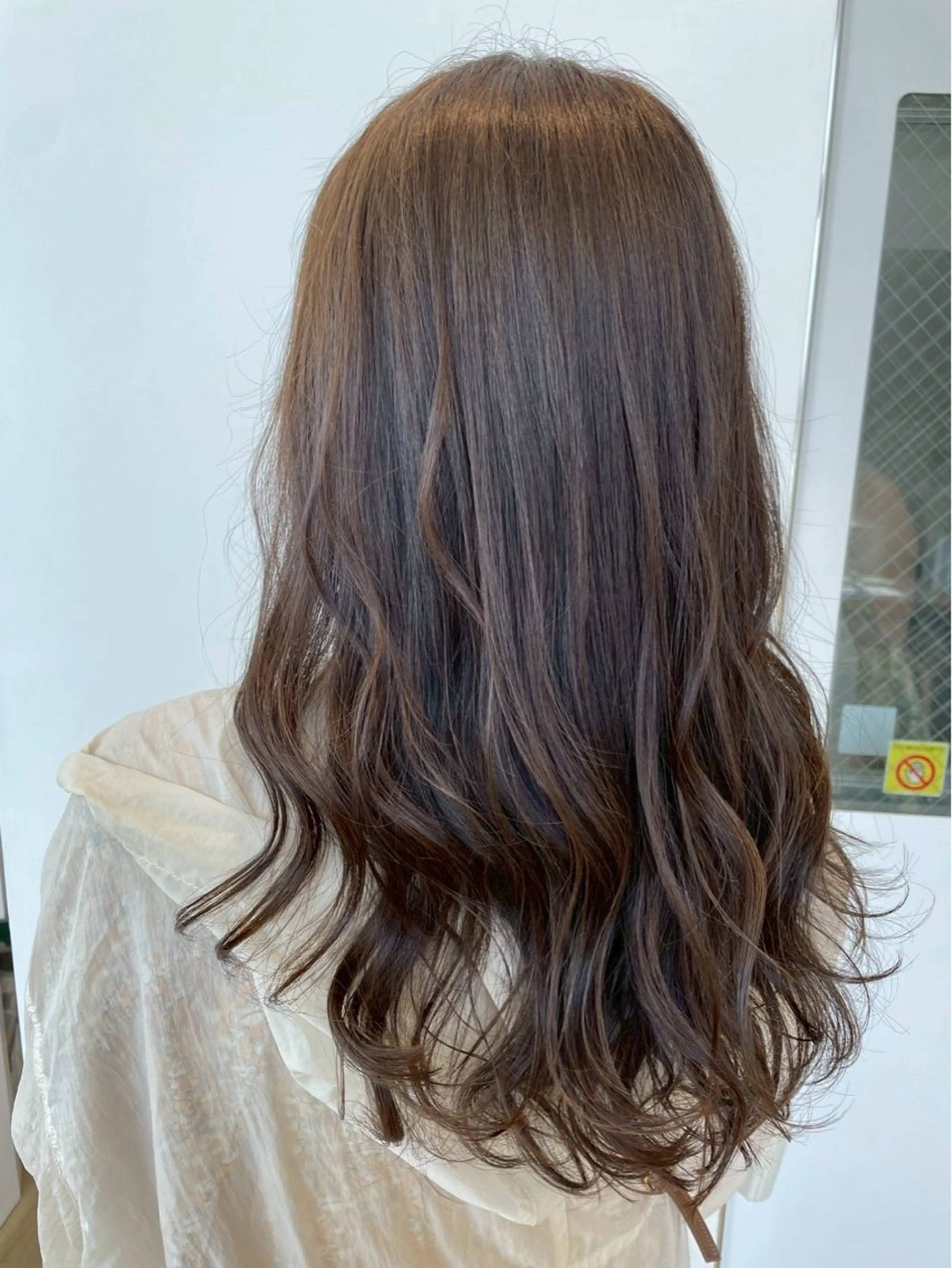 カラー ブラウンカラー 透明感カラー ヘアカラー ニワ サクラコのヘアスタイル