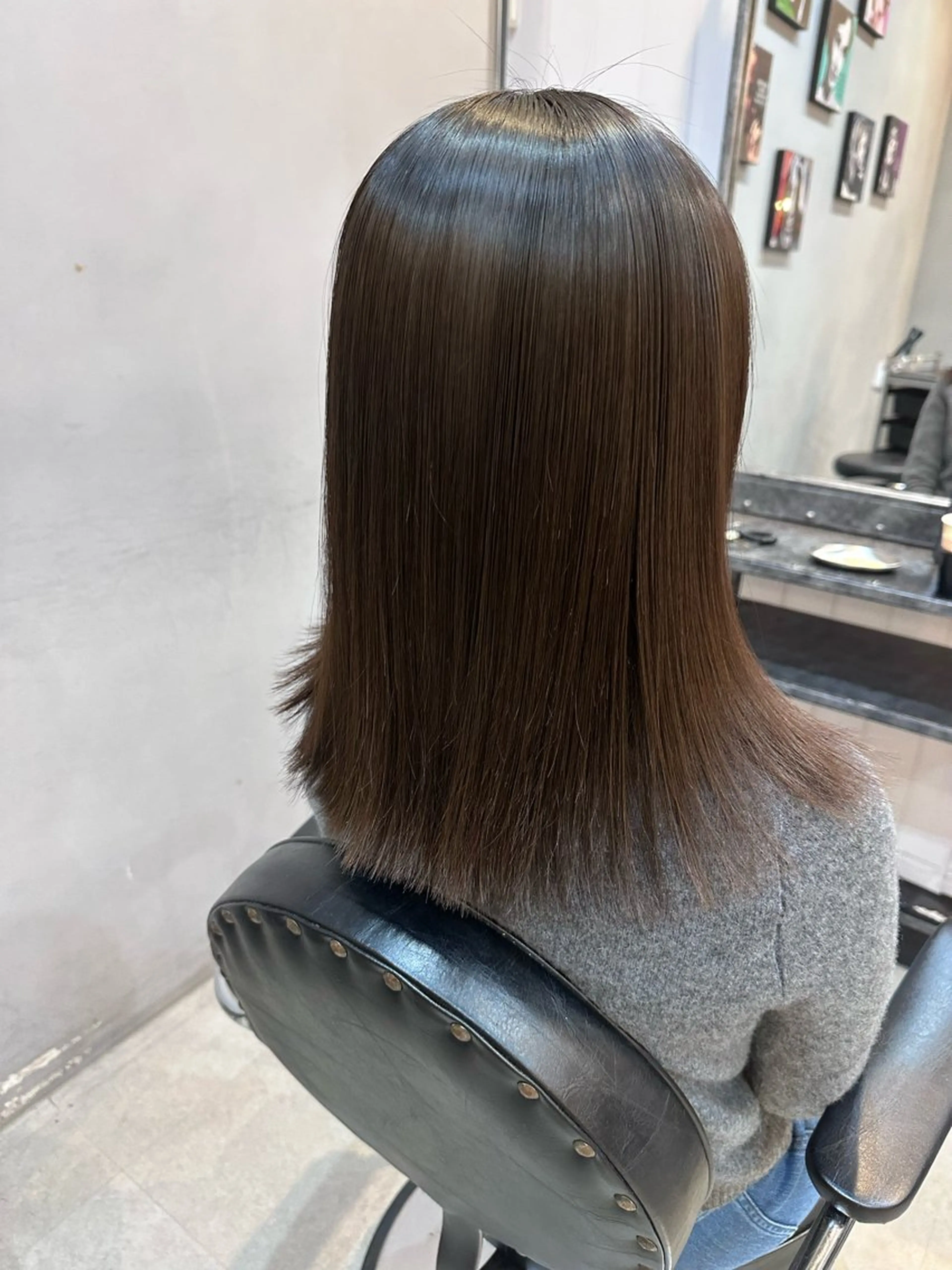 ミディアム 髪質改善・艶カラー HIROTOのヘアスタイル