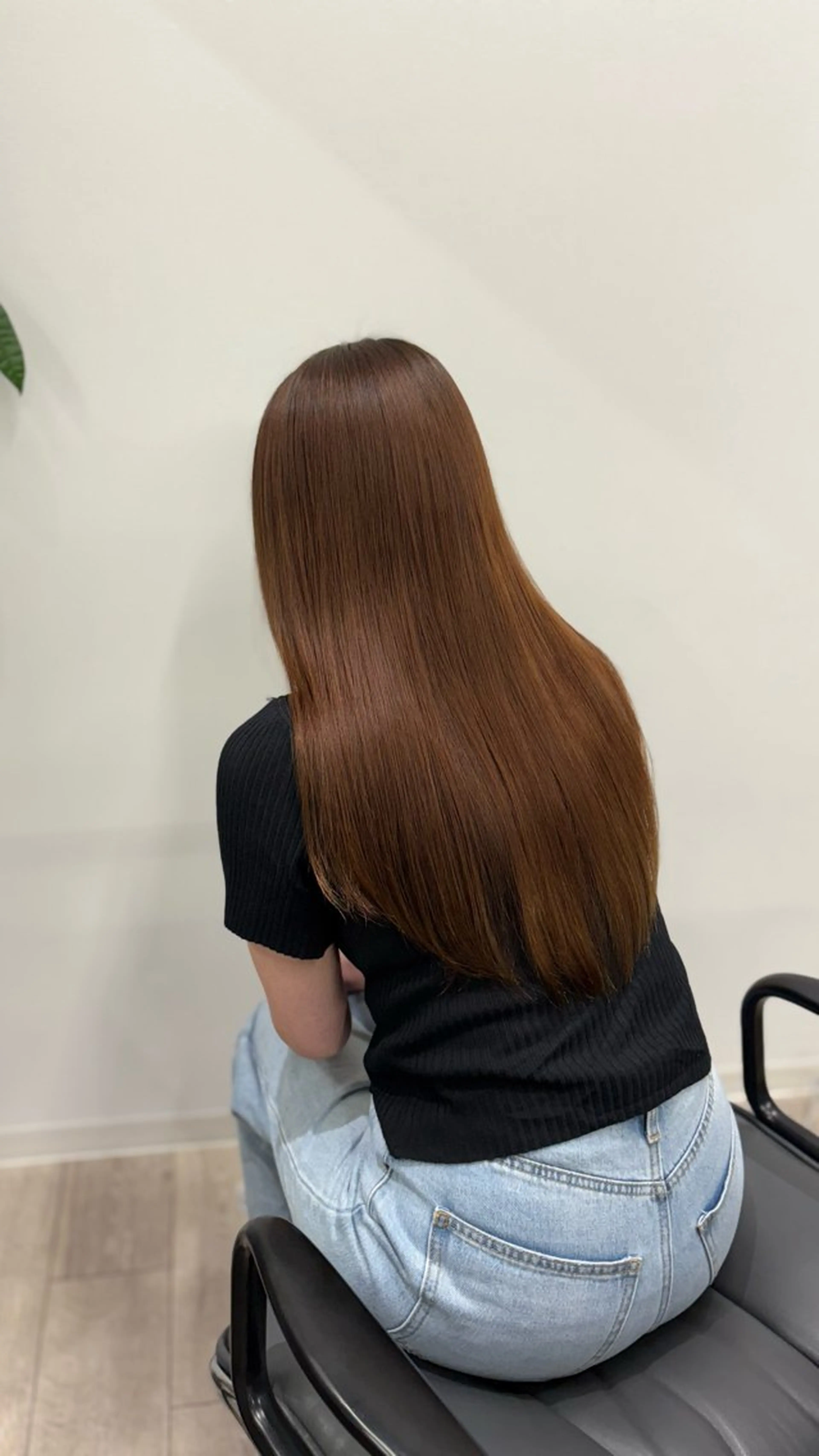 縮毛矯正 山下 穂嘉のヘアスタイル