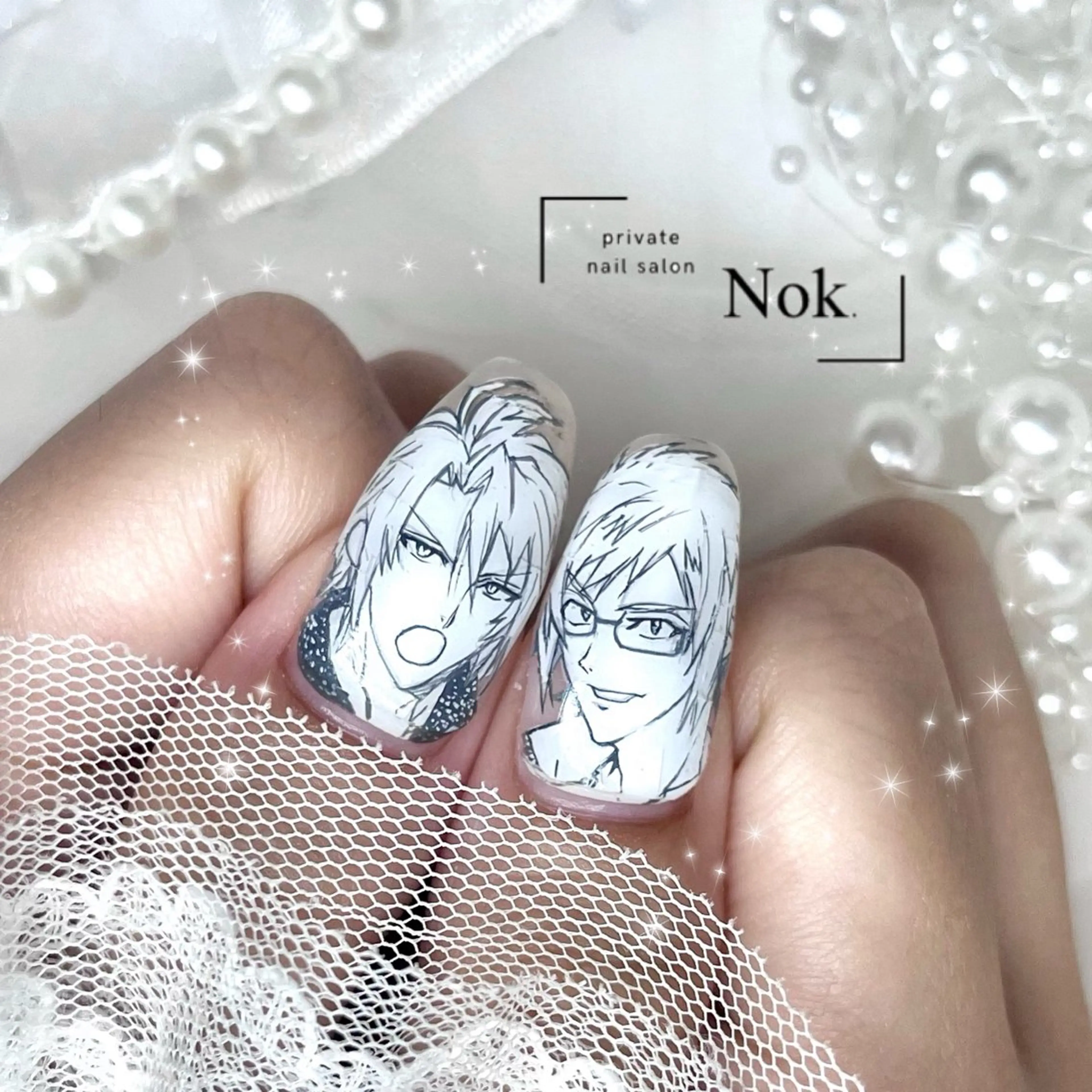 ネイル ハンドネイル 池袋痛ネイル Nok. 渡辺のネイルデザイン