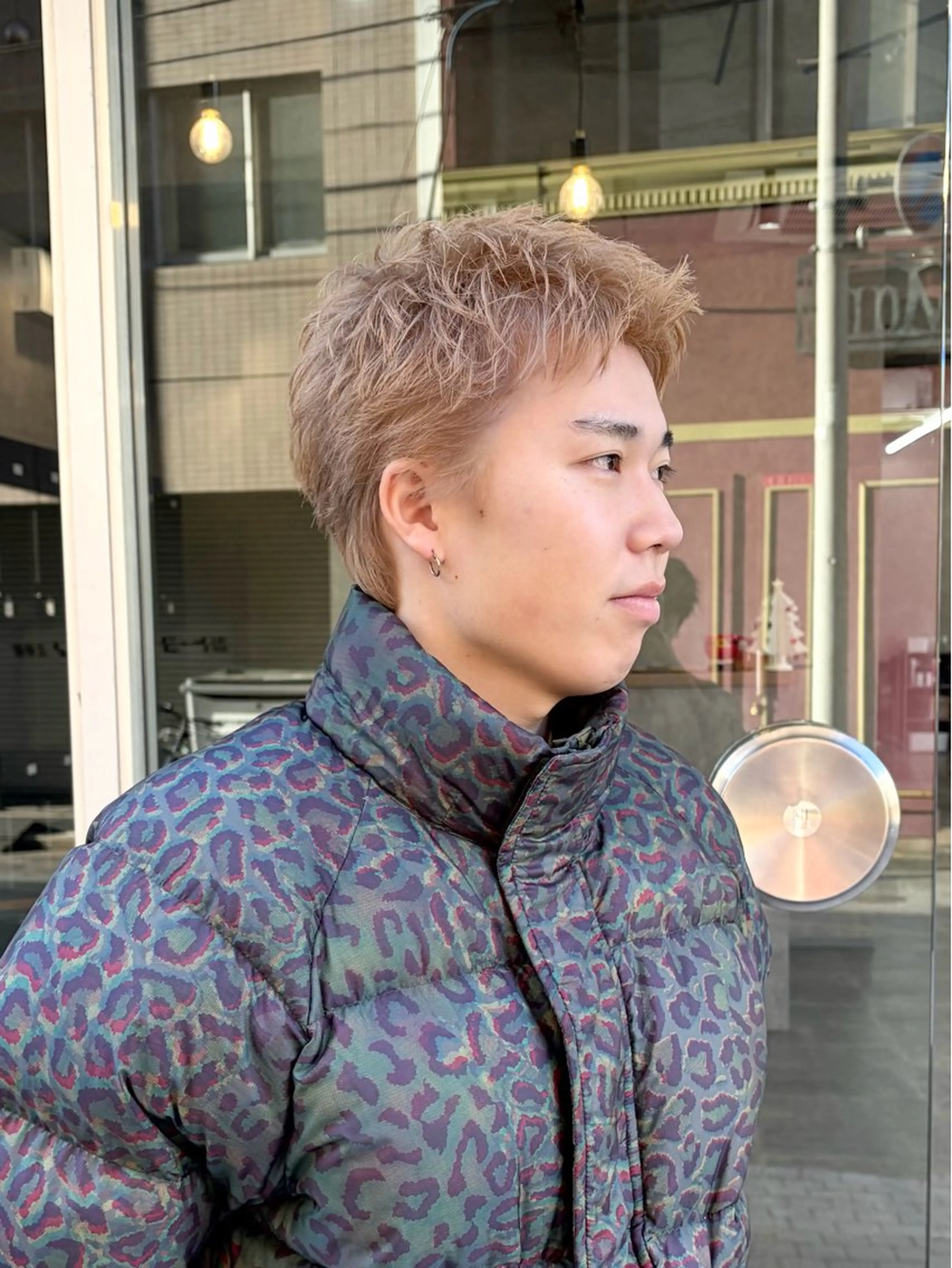 ショート カラー メンズ ✂︎メンズ特化千葉 パーマ優希のヘアスタイル