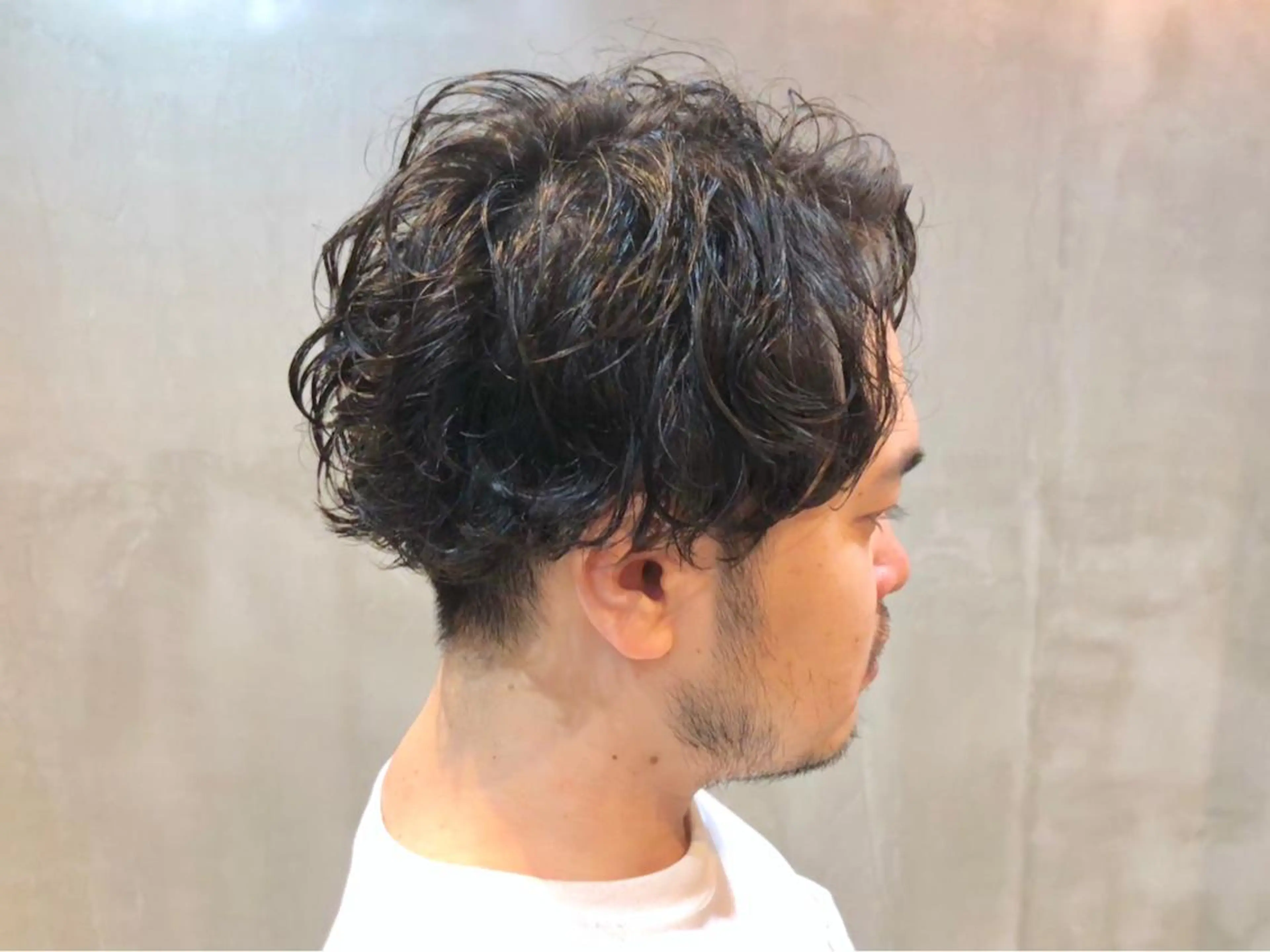 パーマ メンズ 佐藤 和弥のヘアスタイル