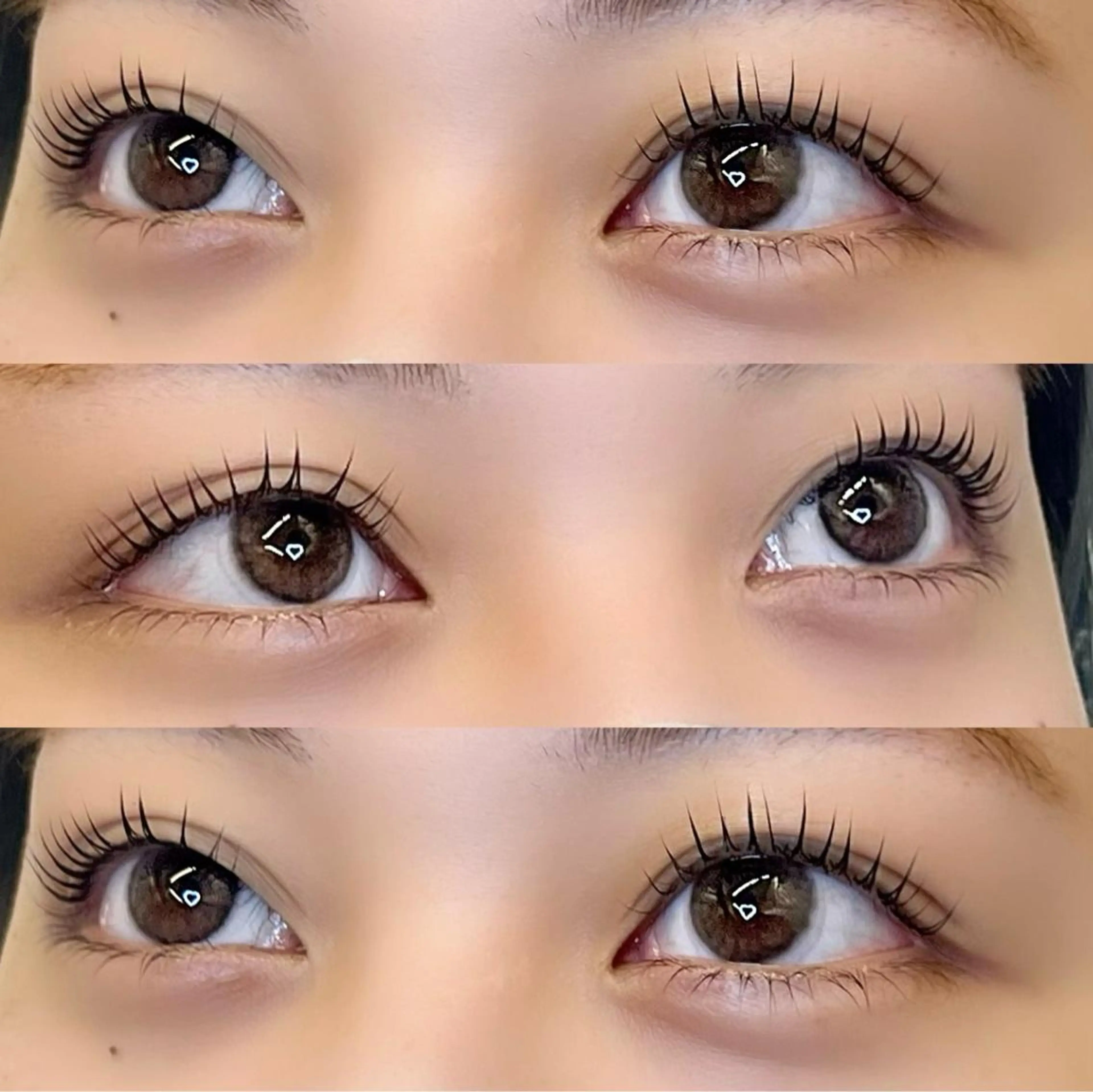 マツエク・マツパ パリジェンヌラッシュリフト マツパ emiri🍒 @illu6_6nのマツエク・マツパデザイン