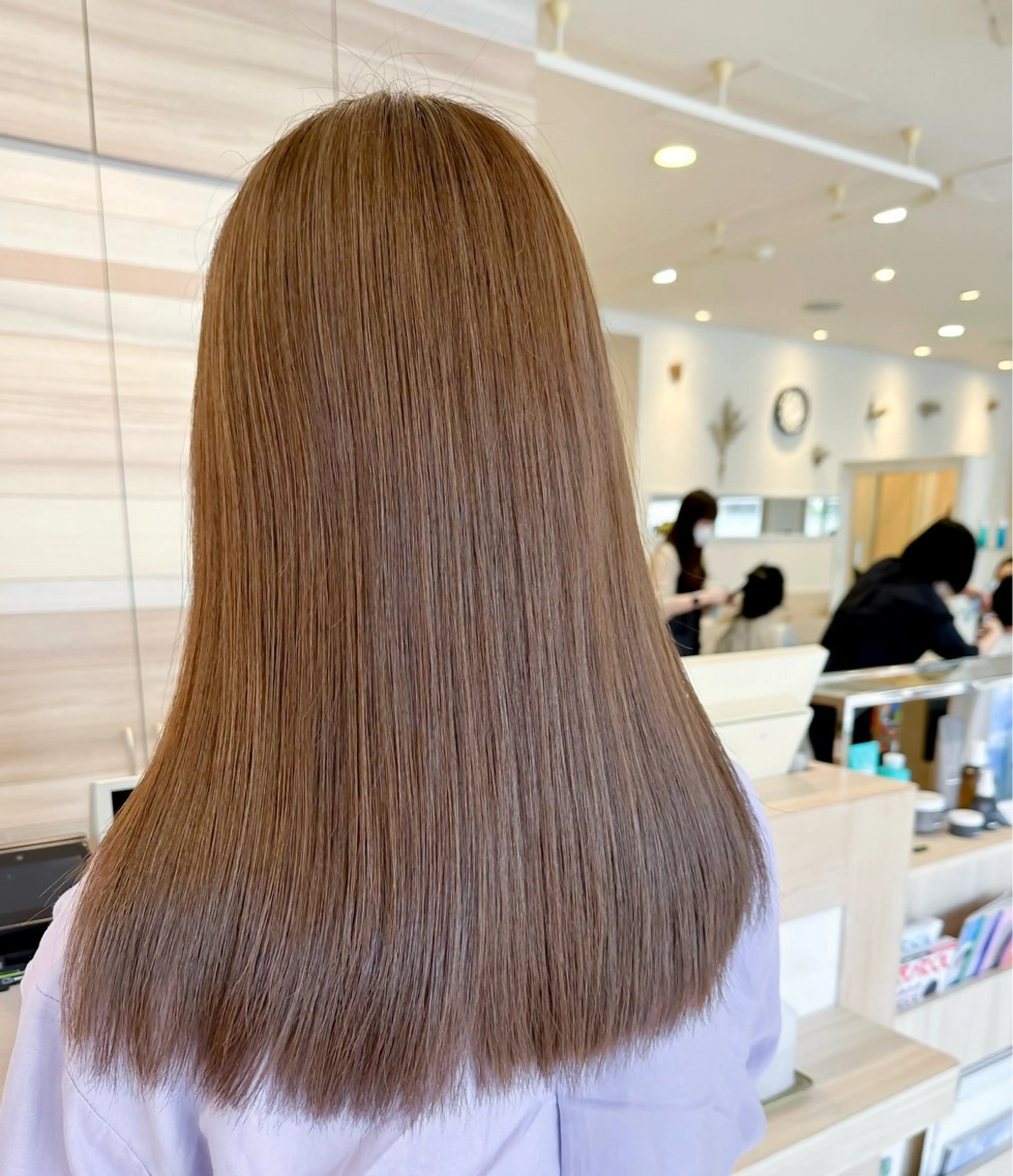 セミロング カラー ヘアカラー モデル様募集中🍏✨ Ash_Manamiのヘアスタイル