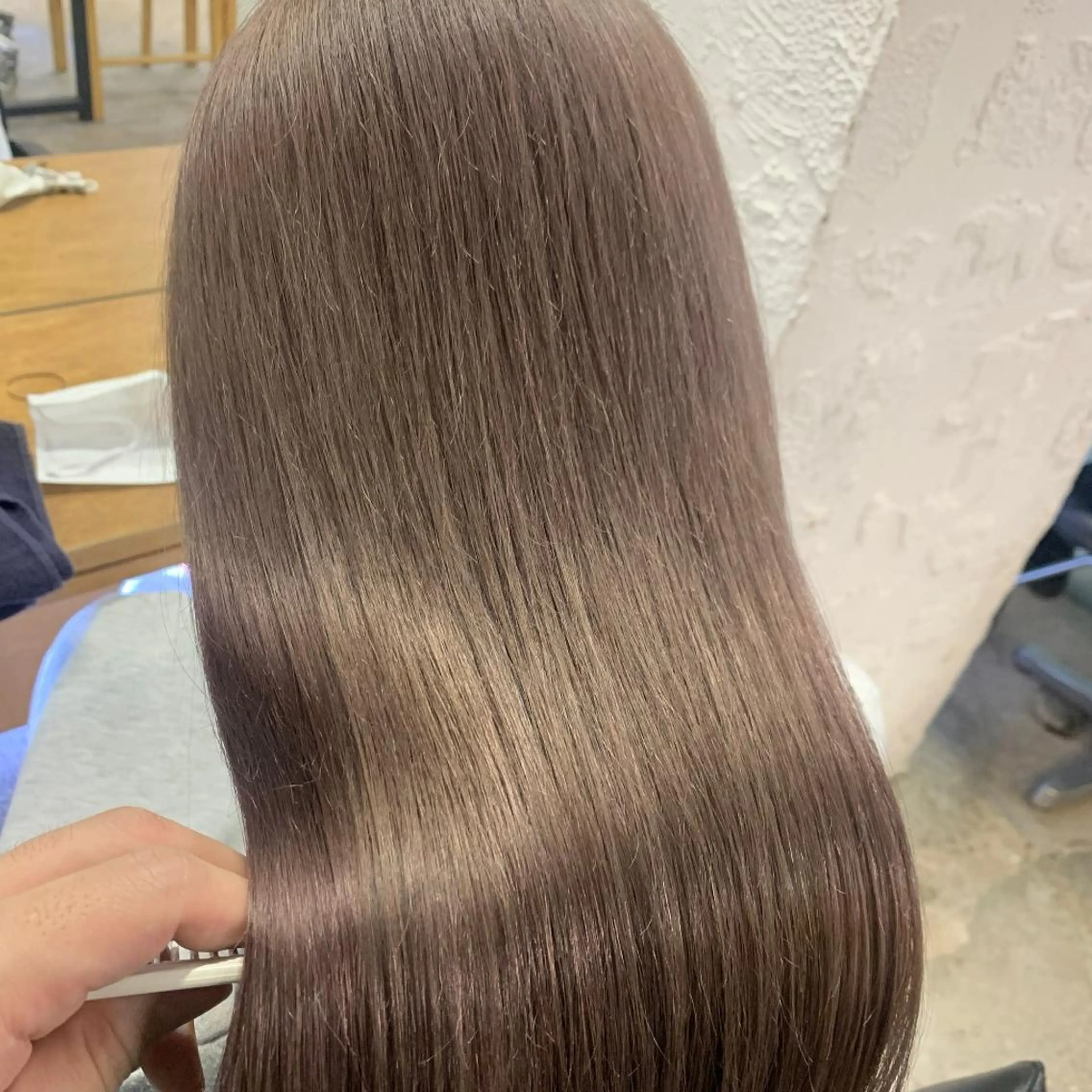 ロング カラー ヘアカラー トリートメント em HAIR 🌿下北沢のヘアスタイル