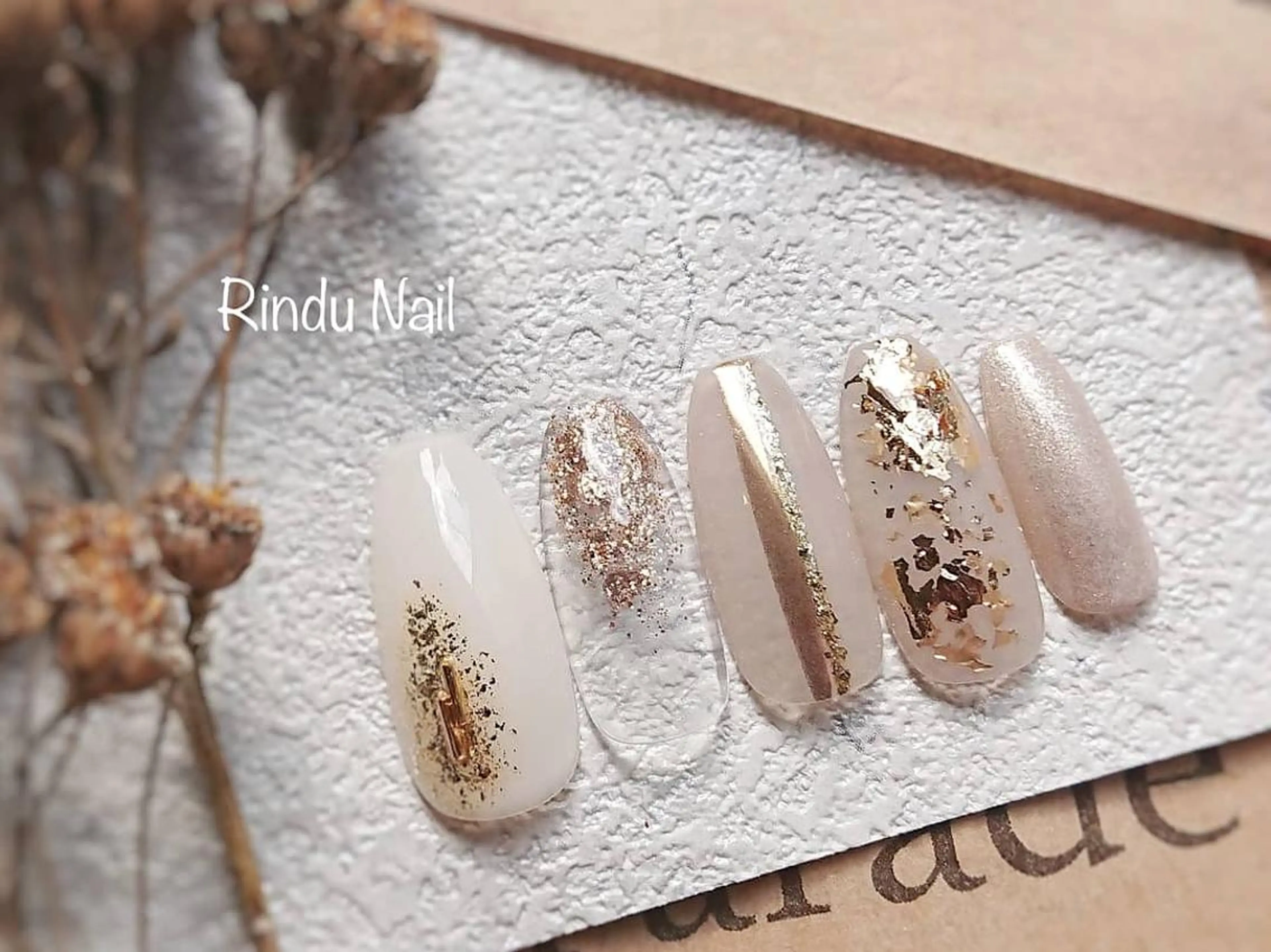 ネイル ニュアンスネイル Rindu Nail 名駅miniのネイルデザイン