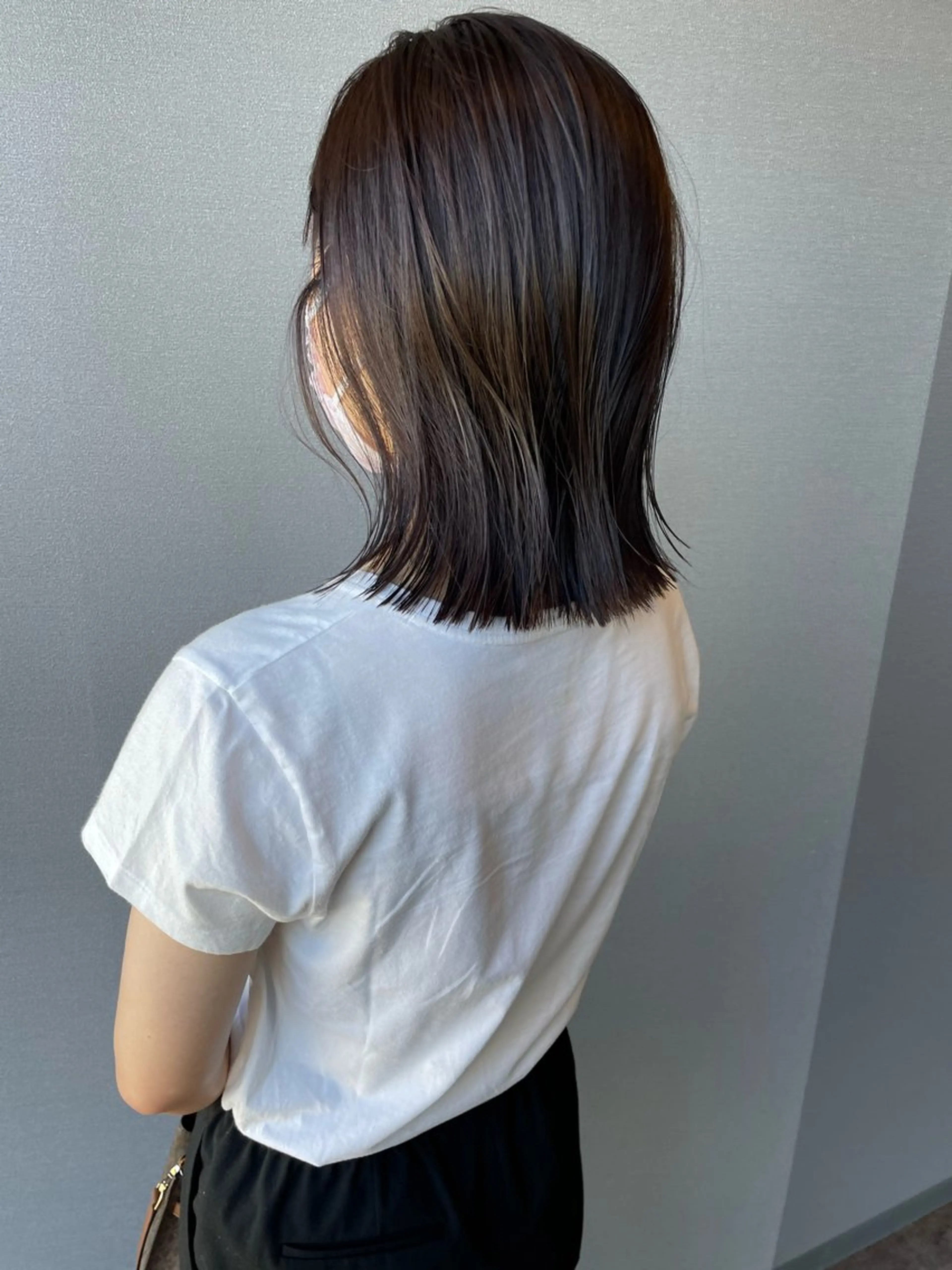 ミディアム カラー カット ヘアカラー ウルフ/ボブ/レイヤ ーカット◎ricoのヘアスタイル