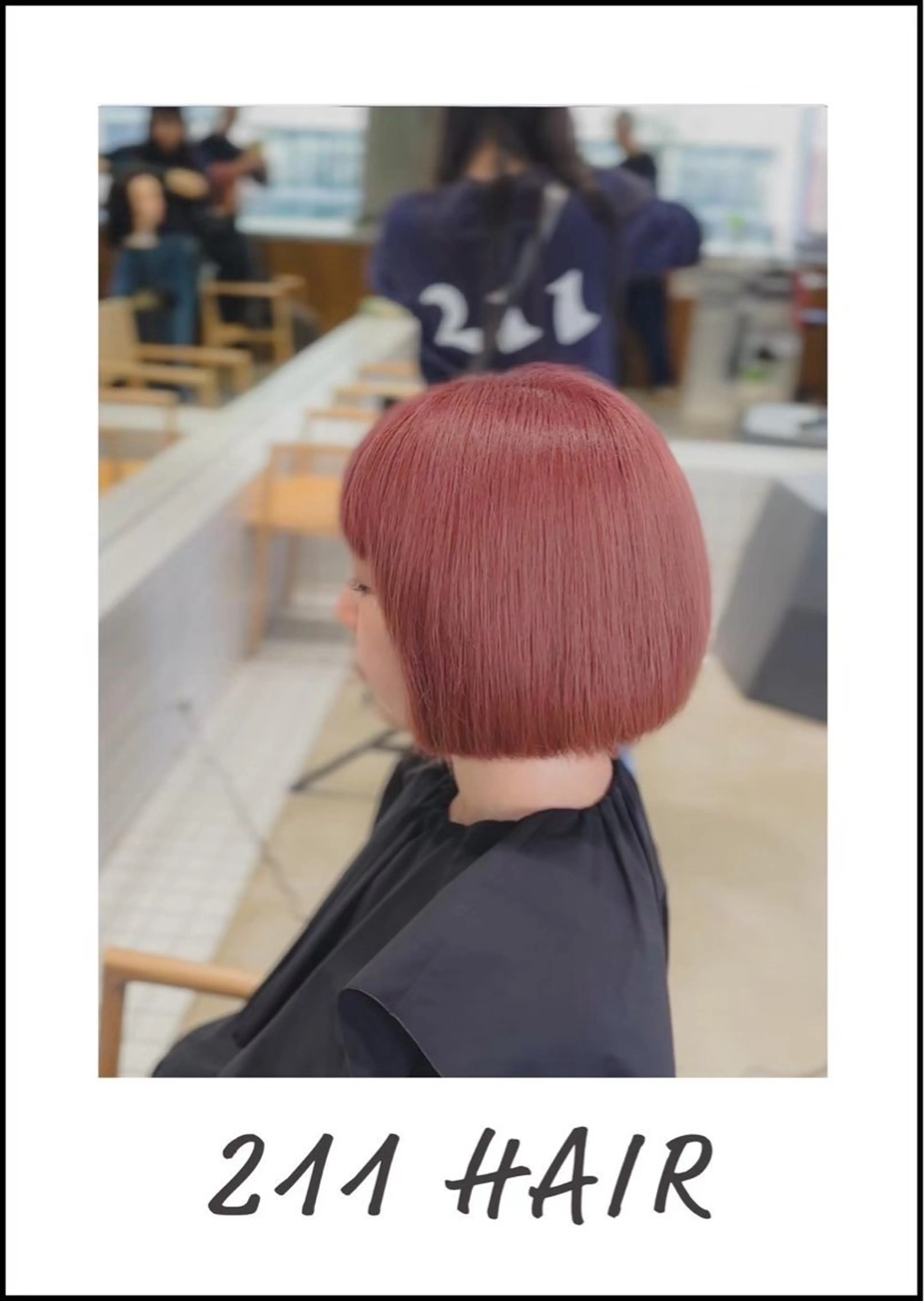 ミディアム ・ nanokaのヘアスタイル