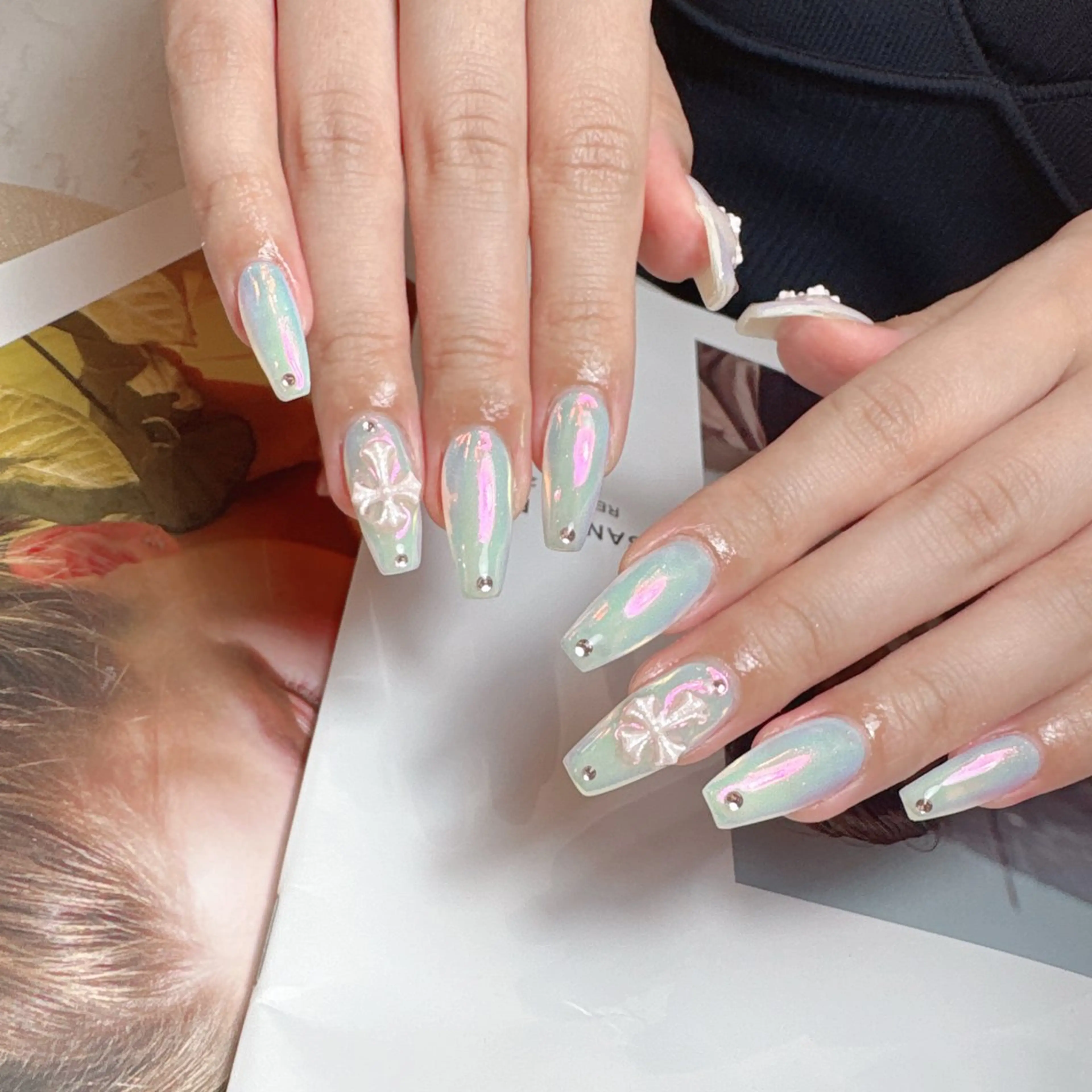 ネイル フットネイル フレンチネイル ジェルネイル ガーリー グラデーション ハンドネイル D.d Nail Moeのネイルデザイン