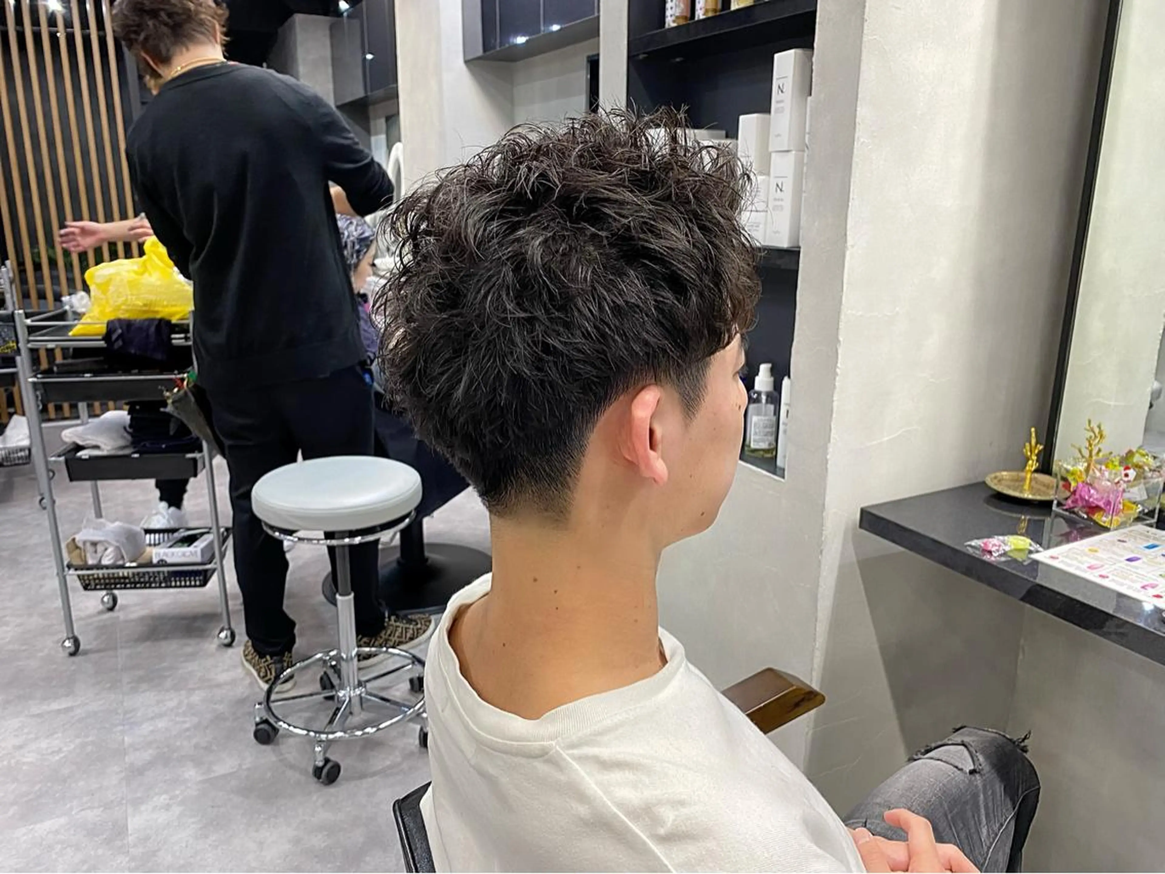 メンズ マッシュ メンズパーマ SALOWIN所属・半個室メンズ カット🥕羽鳥淳妃のヘアスタイル