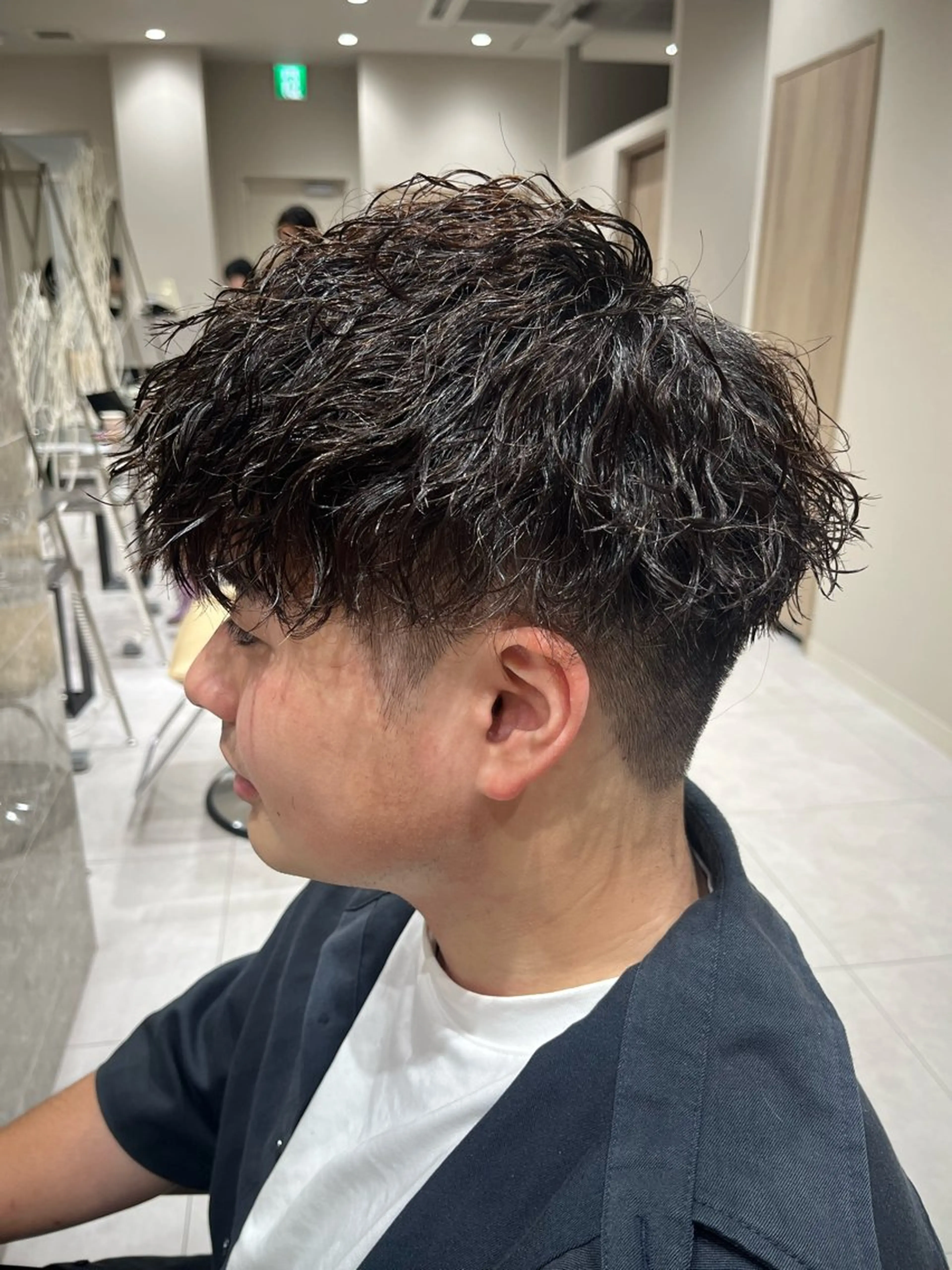 パーマ メンズ メンズパーマ ツイストスパイラルパーマ スパイラルパーマ カット パーマ Ken 縮毛矯正/韓国風ヘアのヘアスタイル