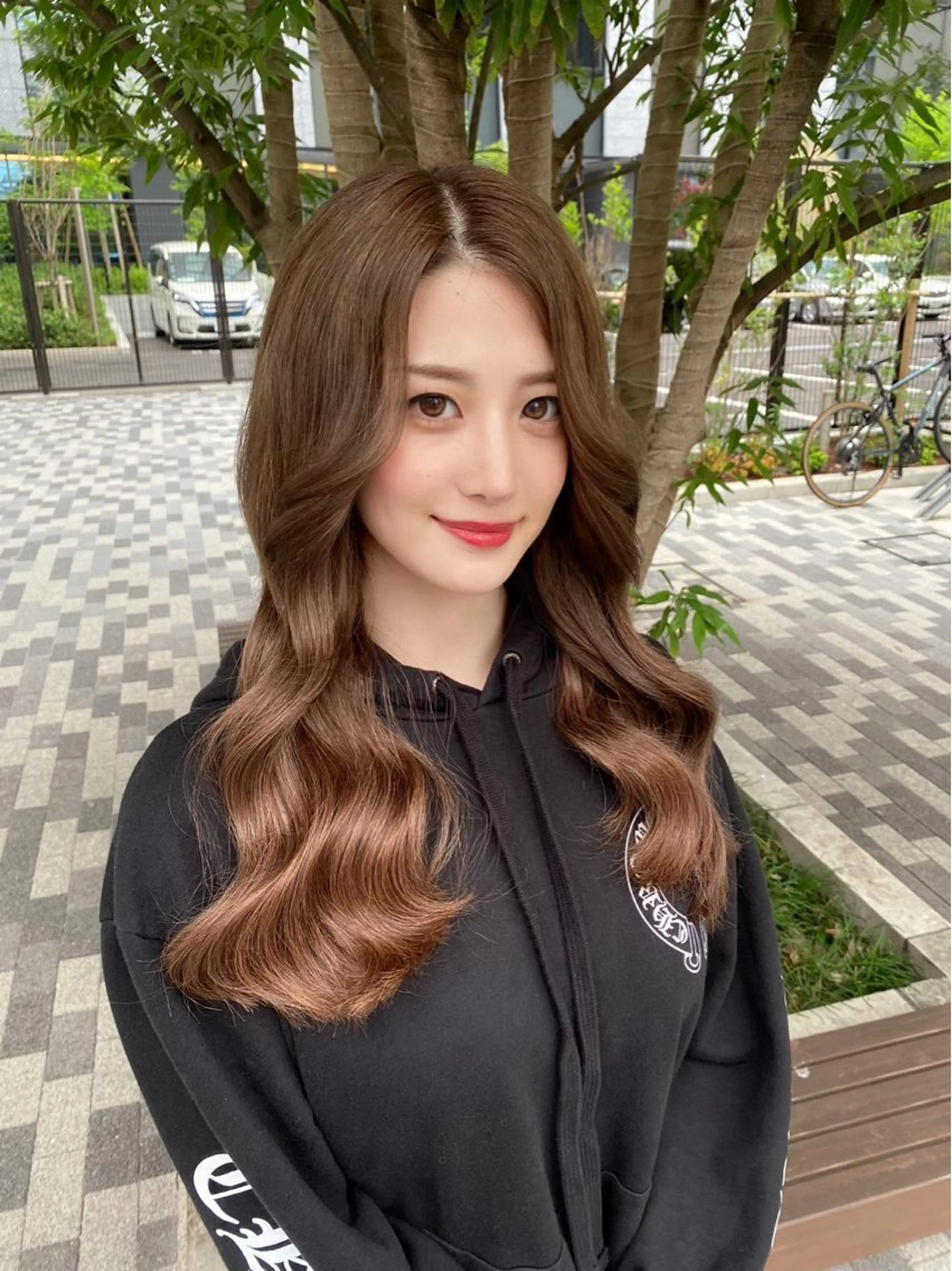 ロング ヘアカラー 秋葉原　柏木絢汰 ✨当日予約okのヘアスタイル