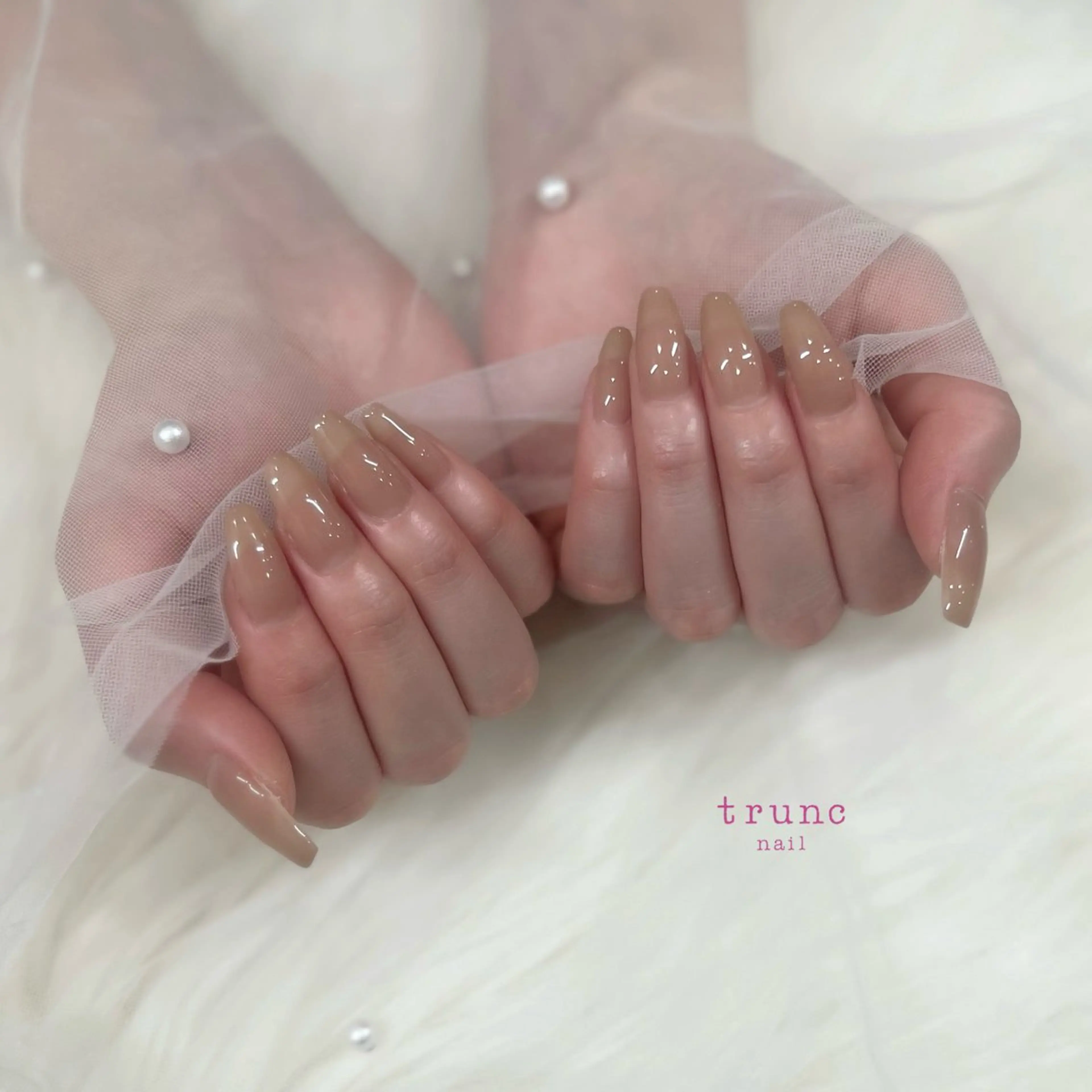 ネイル ハンドネイル trunc nail 🌷菊池のネイルデザイン