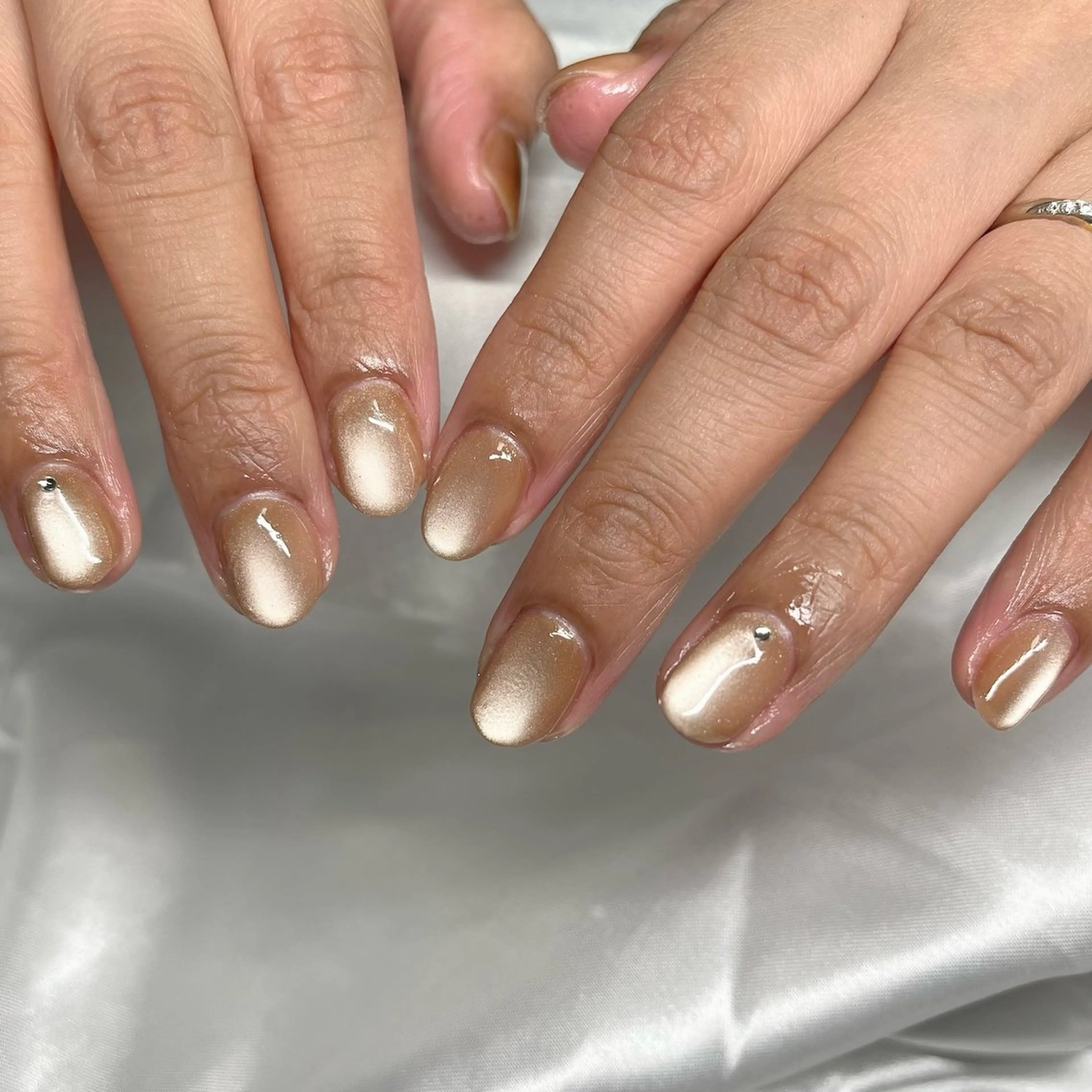 ネイル マグネットネイル ストーンネイル S ＆luluのネイルデザイン