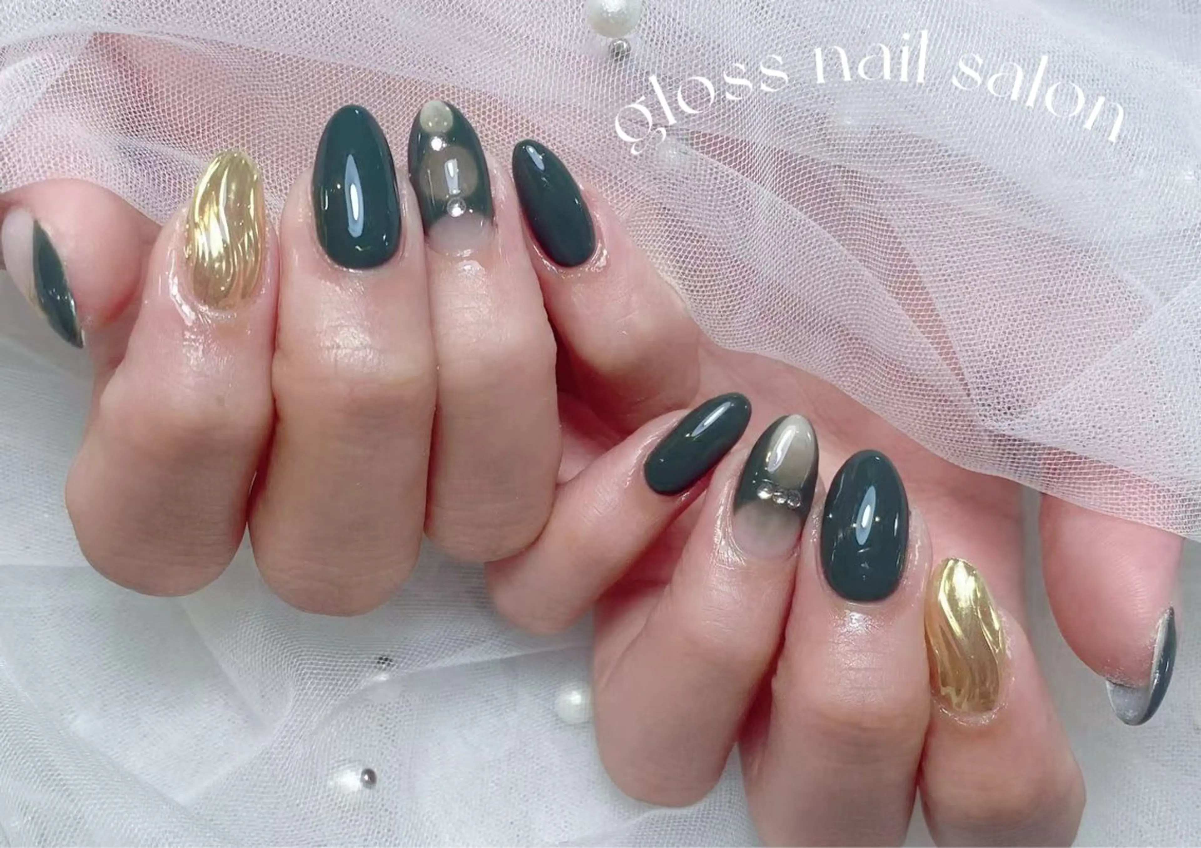 ネイル ゆり🌷 gloss nailのネイルデザイン