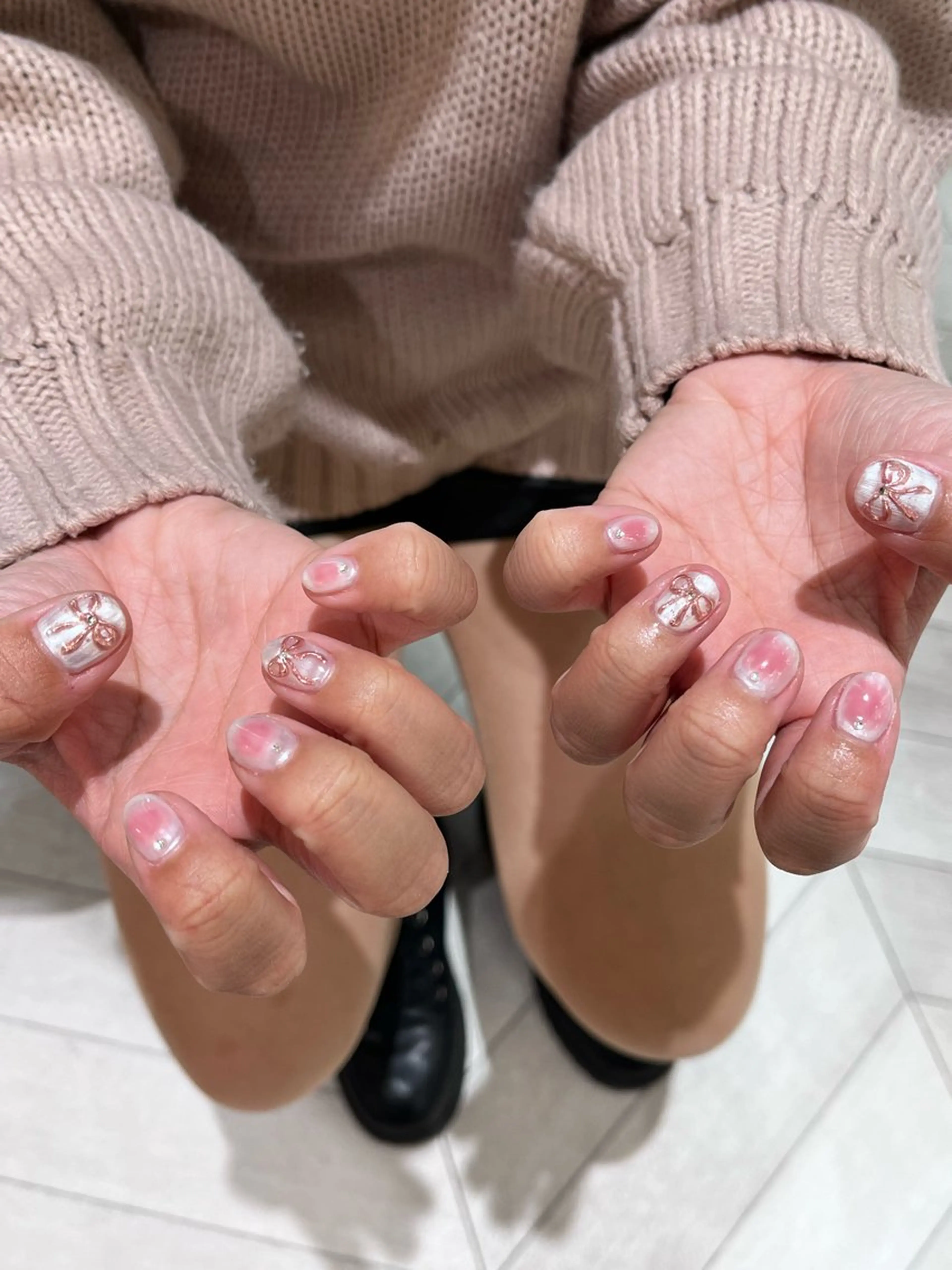 ネイル ハンドネイル ∴Sanae. ∴ トータルビューティーのマツエク・マツパデザイン