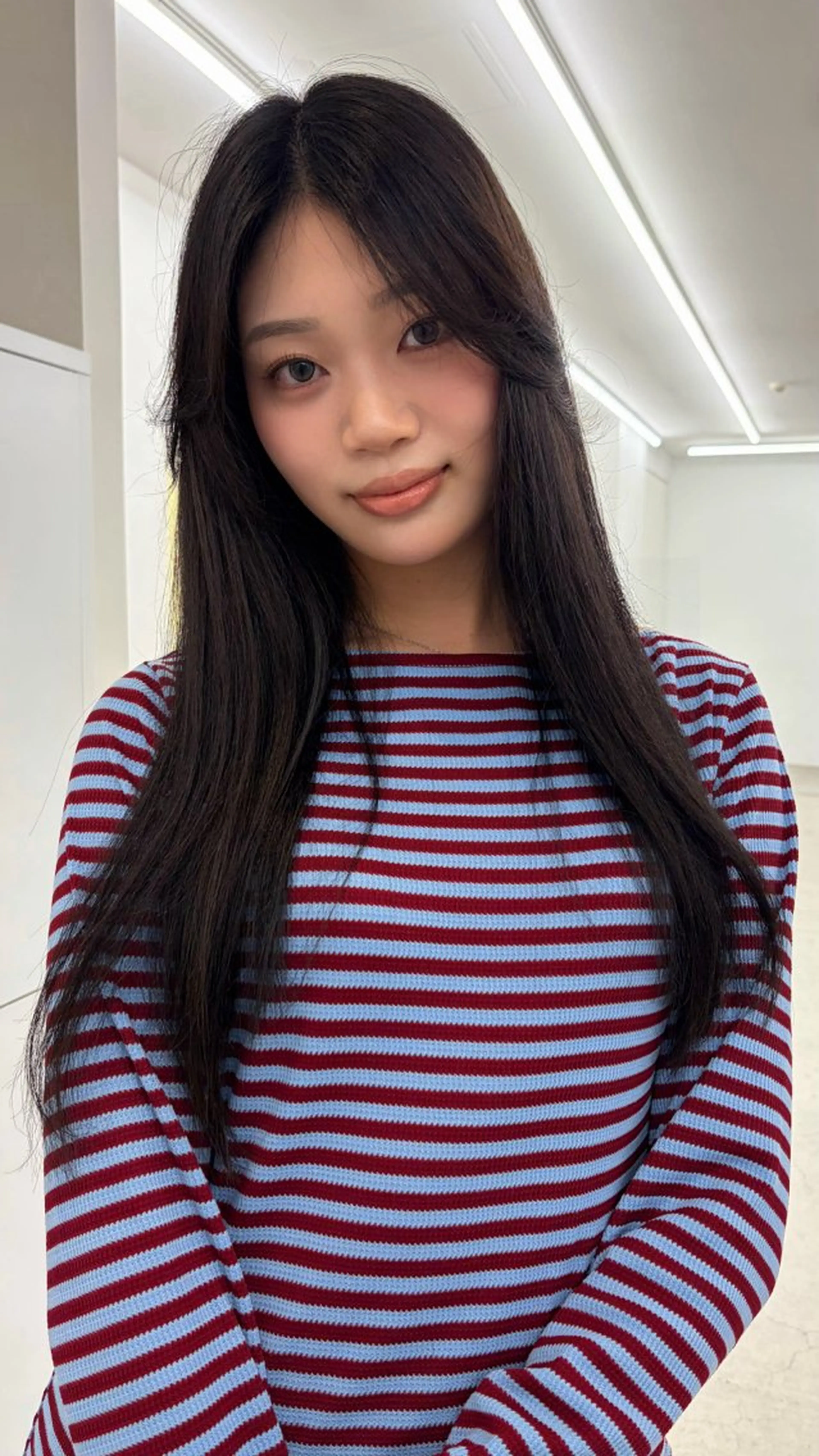 ロング くろかわ まいのヘアスタイル