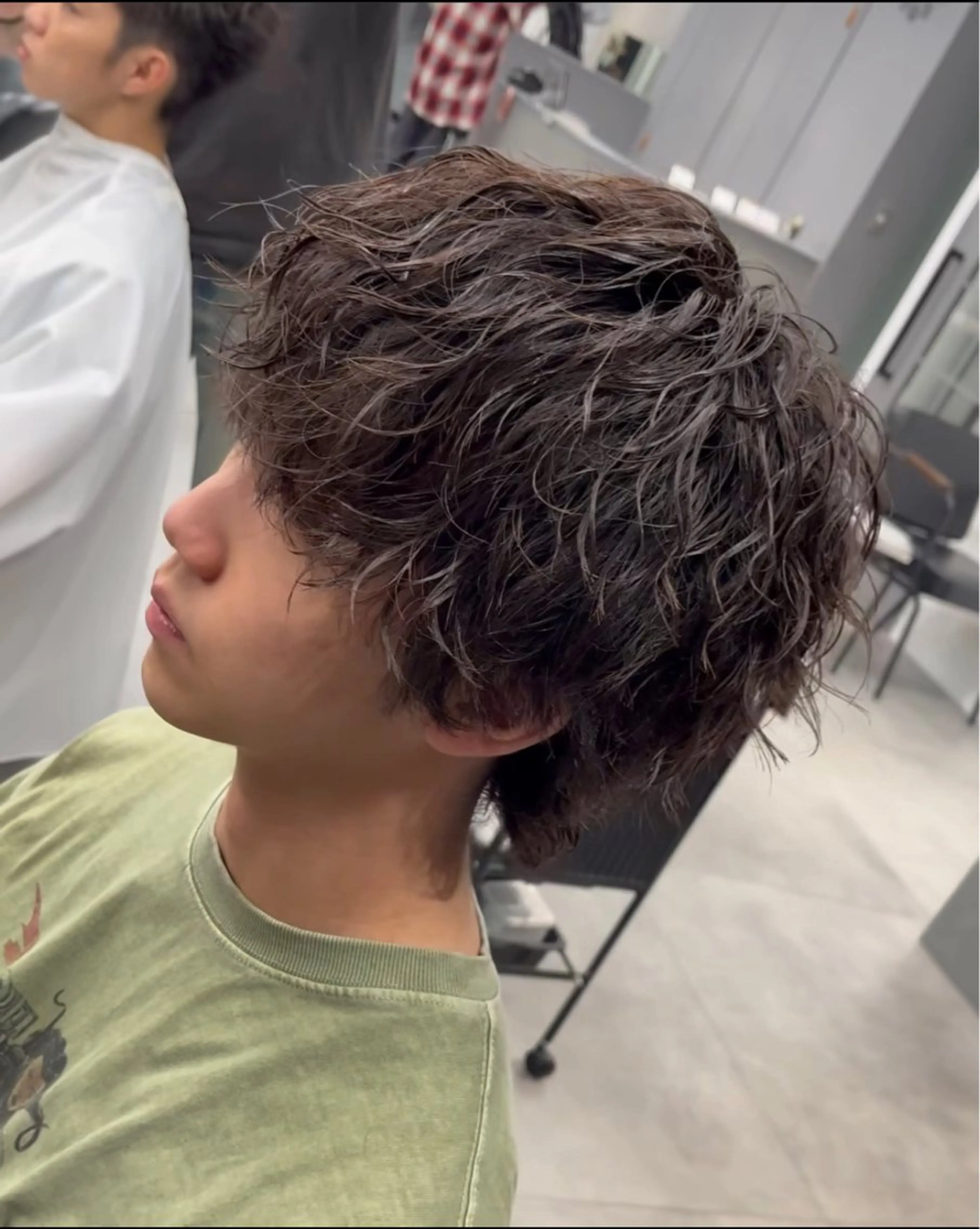 パーマ メンズ カット 🔱OVARL🔱 メンズパーマ/たいがのヘアスタイル