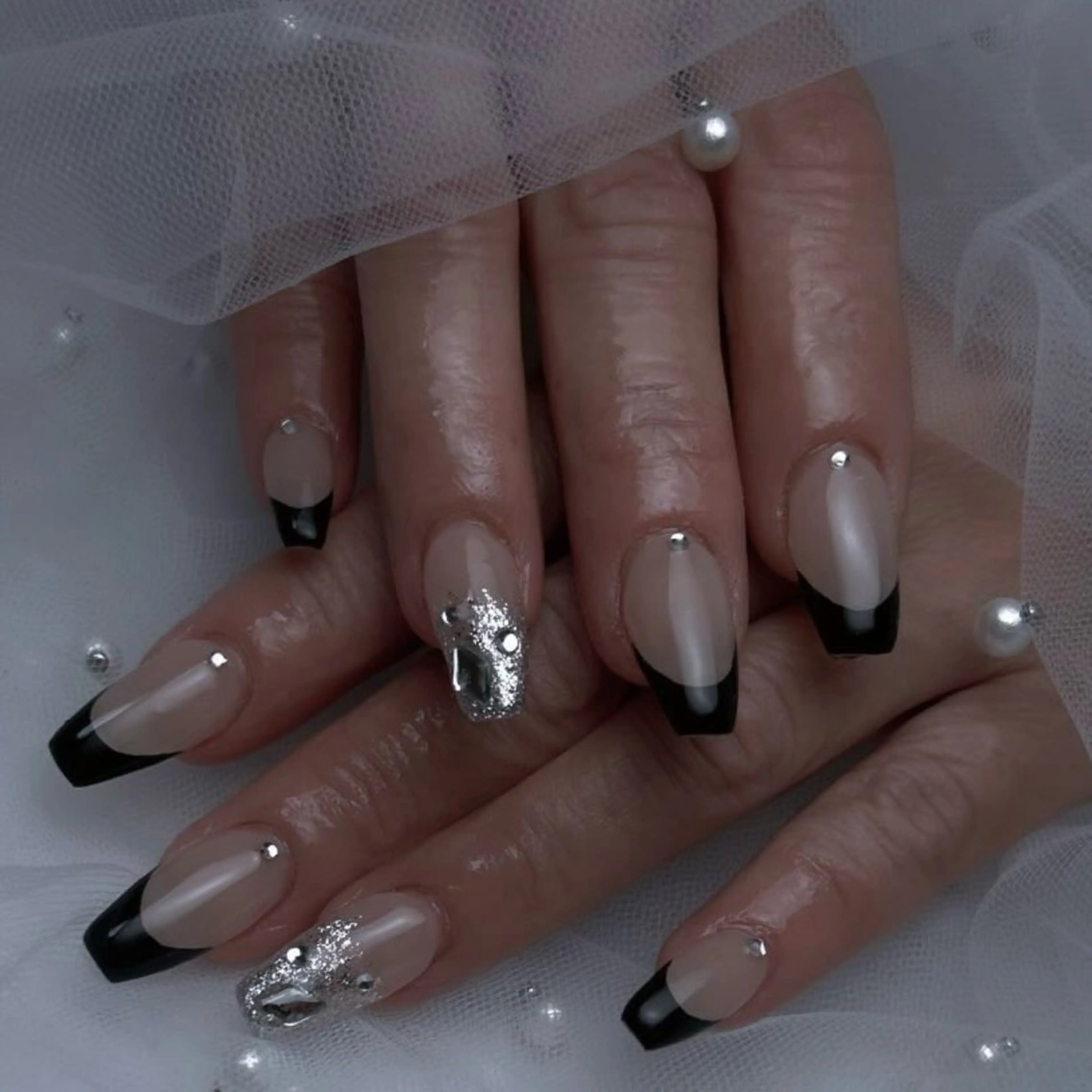 ネイル フレンチネイル Nailsalon Lariaのネイルデザイン