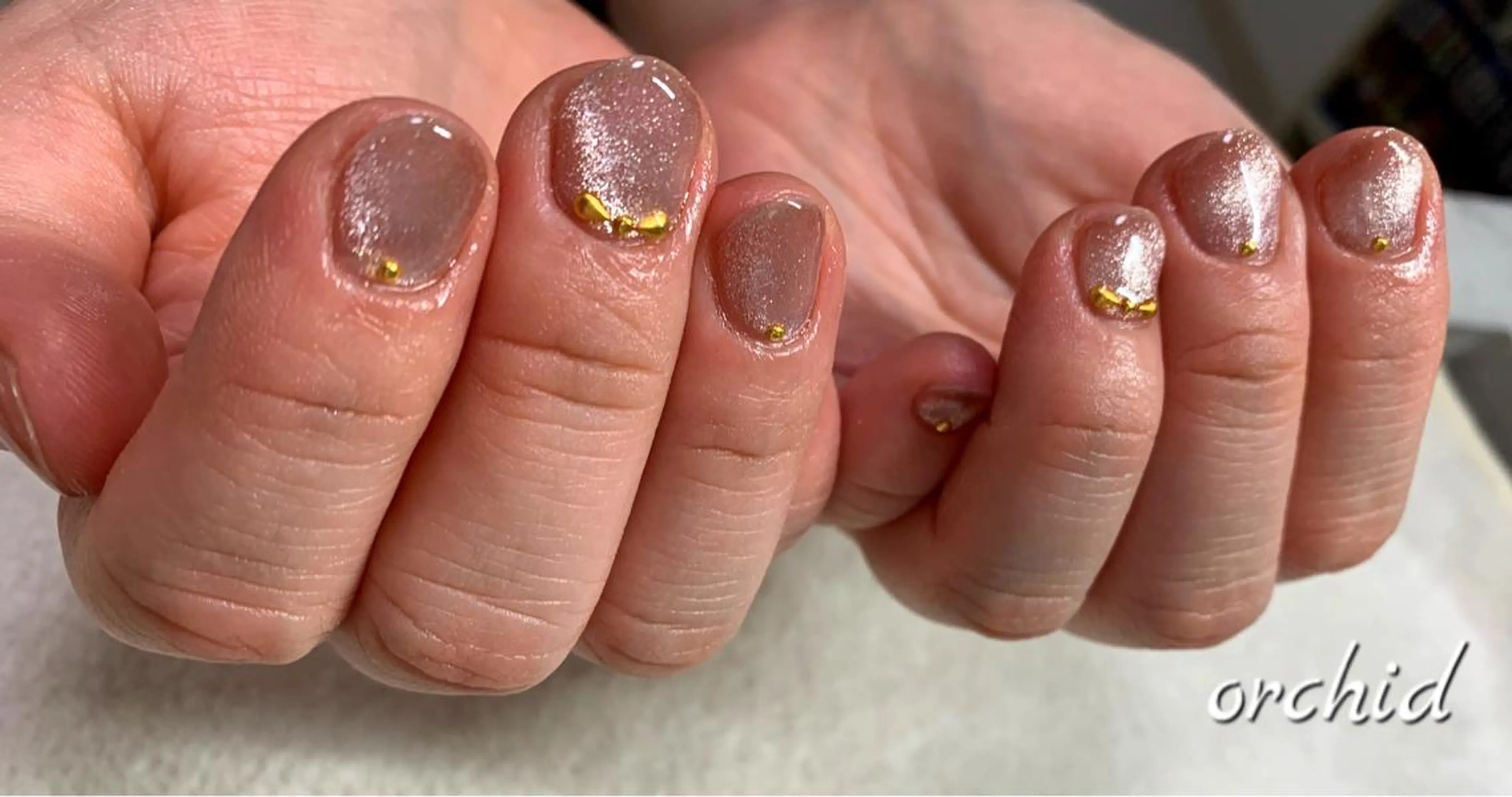 ネイル orchid ♡オーキッドのネイルデザイン