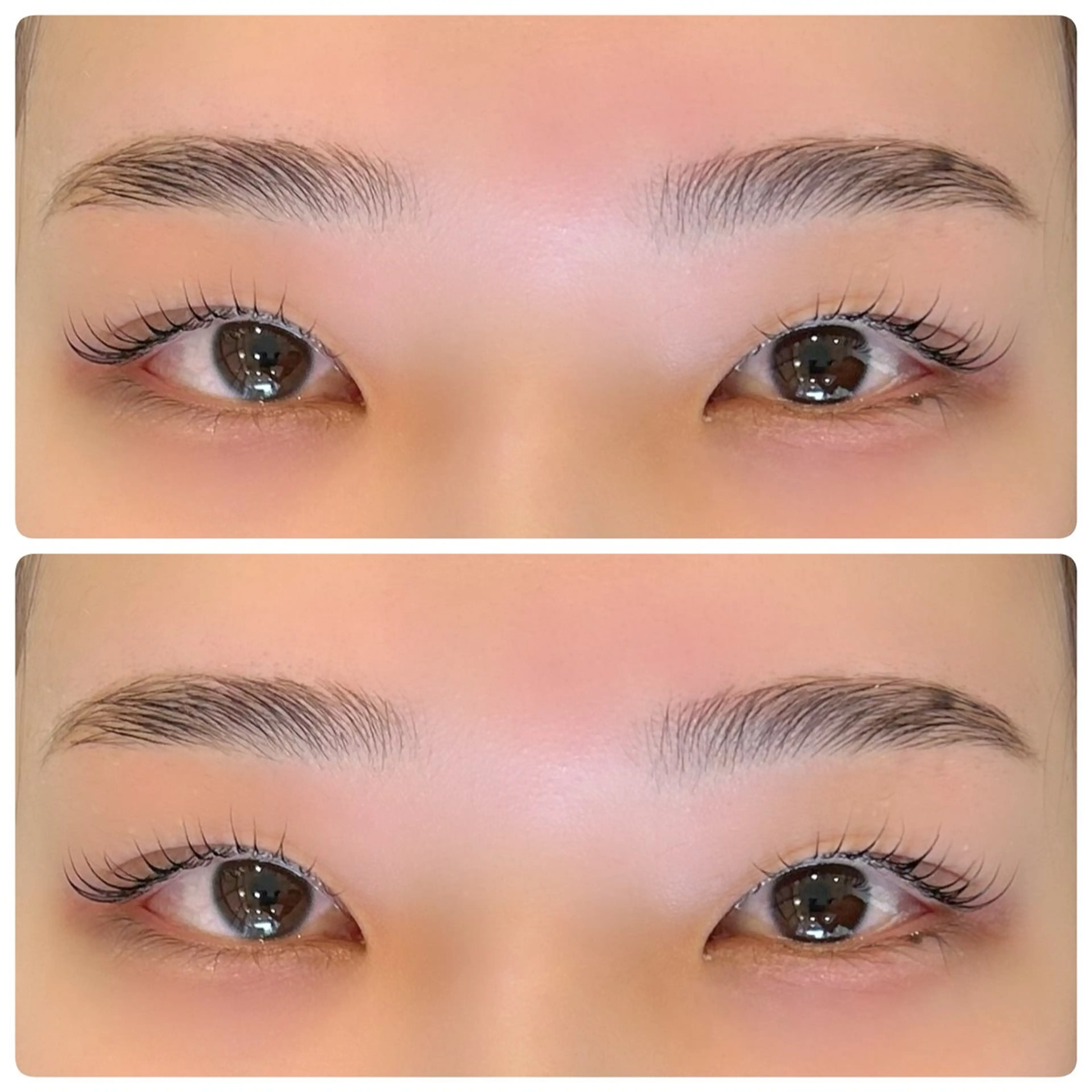 【トータルで美しい目元に💕】まつ毛パーマ＋アイブロウパーマ（HBL）＋ワックス（メイク込）￥7800の写真