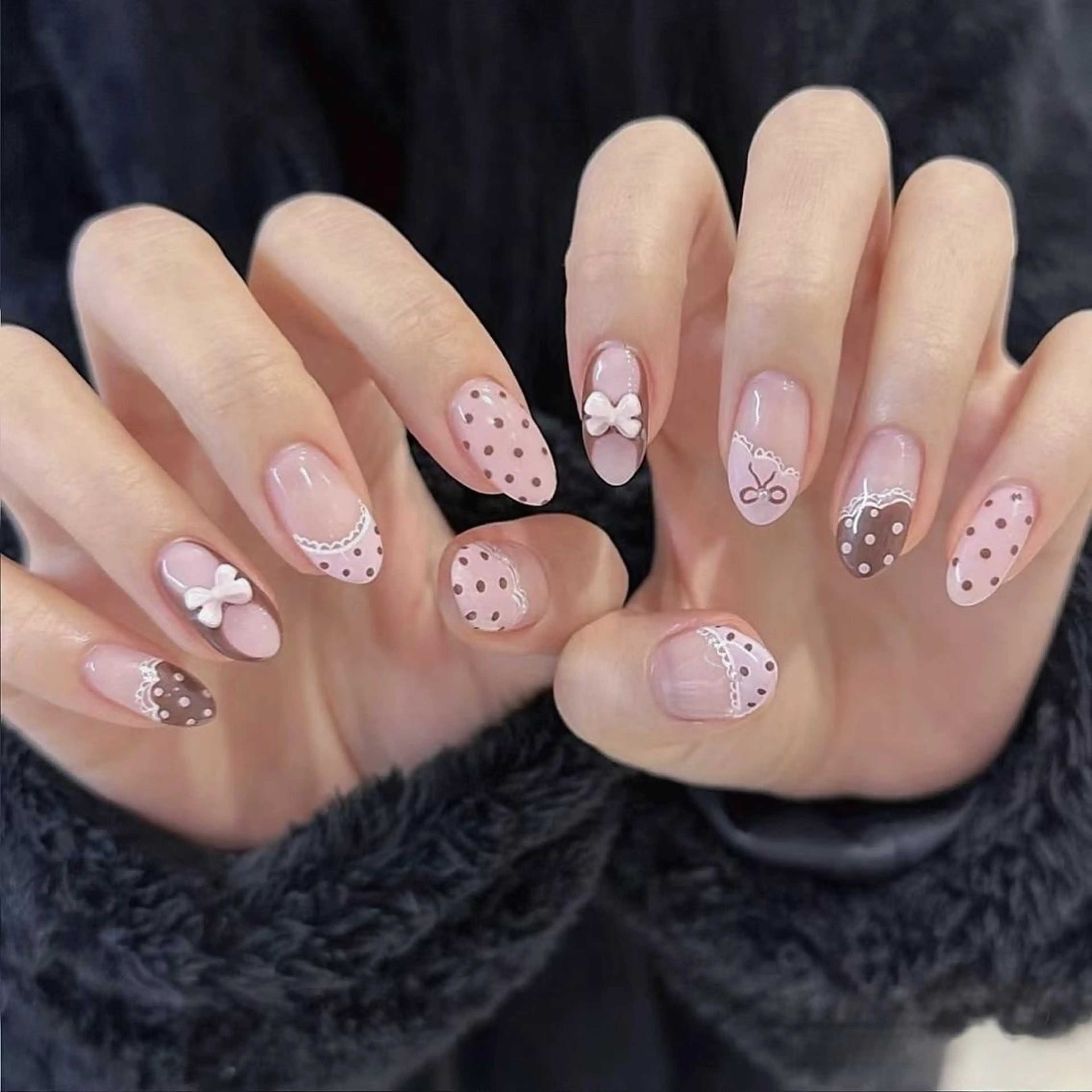 ネイル 長さ出し フレンチネイル グラデーション 卒業式 マグネットネイル Sora nail 長さ出し専門店のネイルデザイン