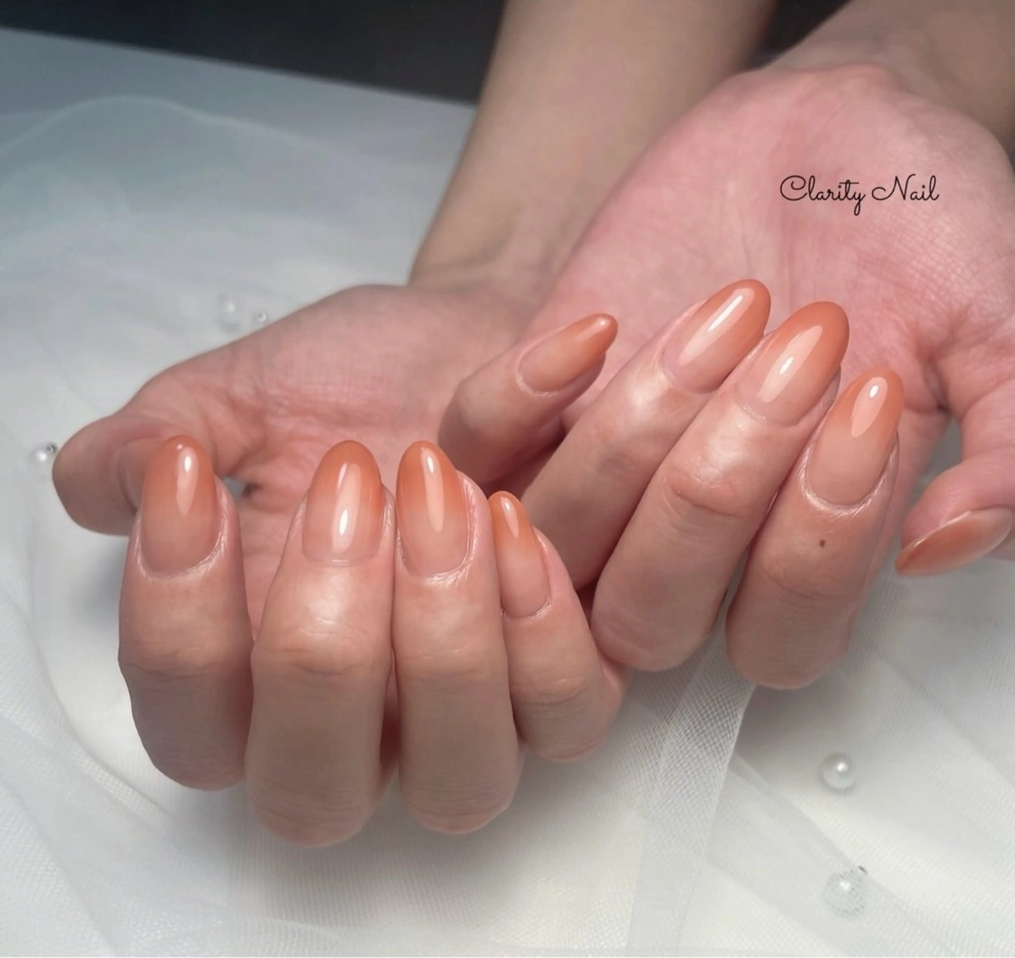 ネイル グラデーション ハンドネイル Clarity Nailのネイルデザイン